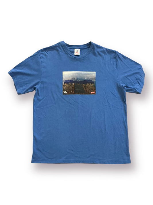 Supreme x Nike ACG Grid Tee 'Blue' (Pre-Owned)