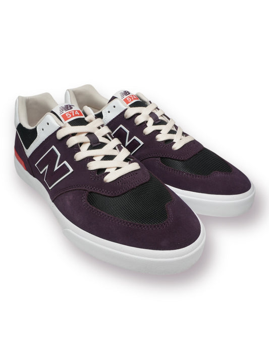 New Balance 574 Vulc 'Plum/Brown/White'