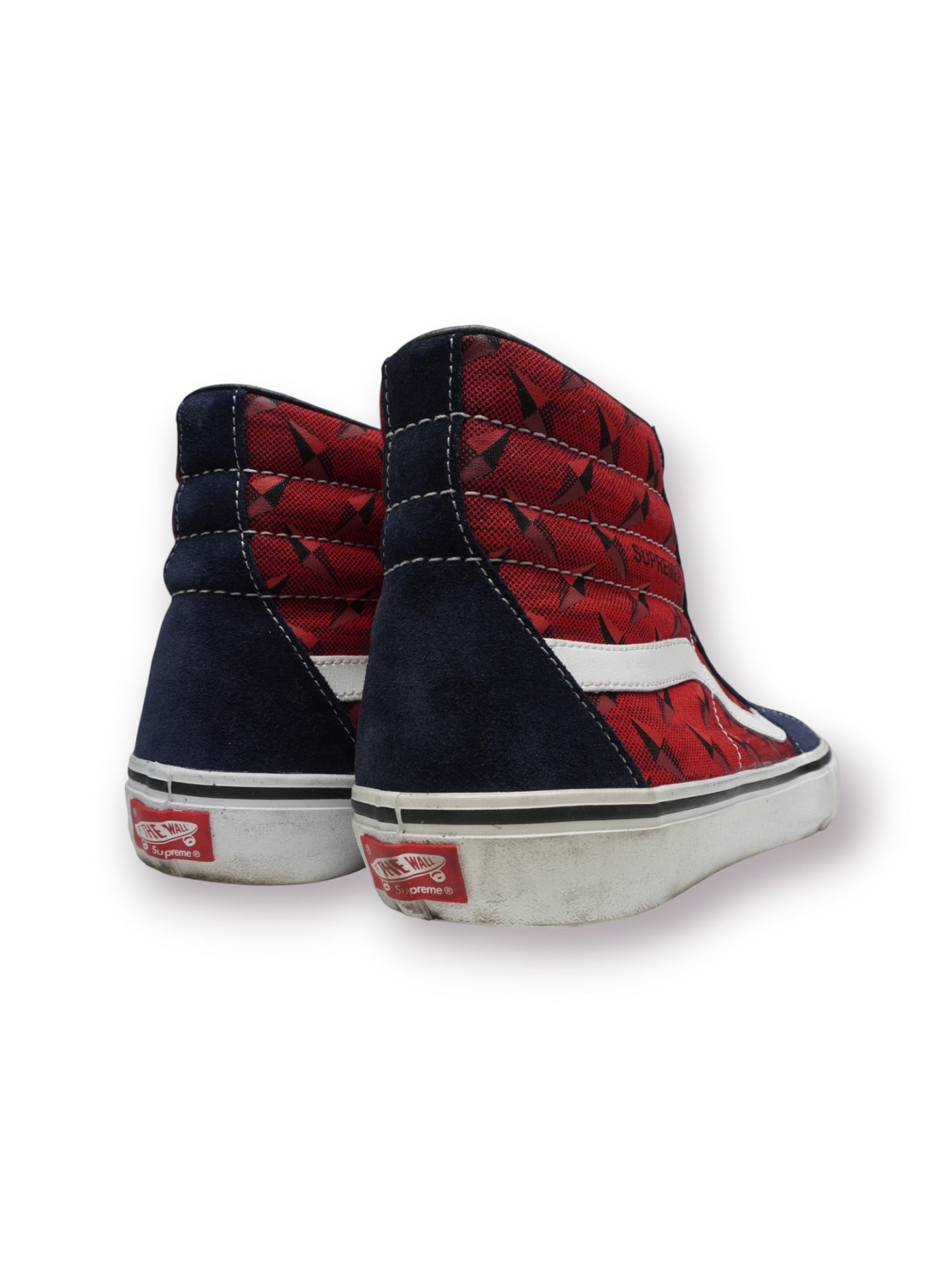 Supreme x Vans Sk8-Hi ‘Diamond Plate/Navy’ (Pre-Owned)