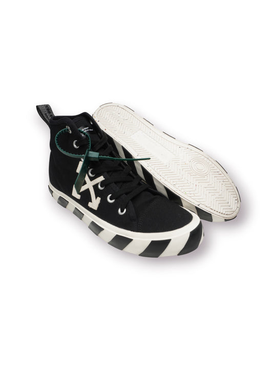 OFF-WHITE Vulc Mid Canvas ‘Black/White’ (Pre-Owned)