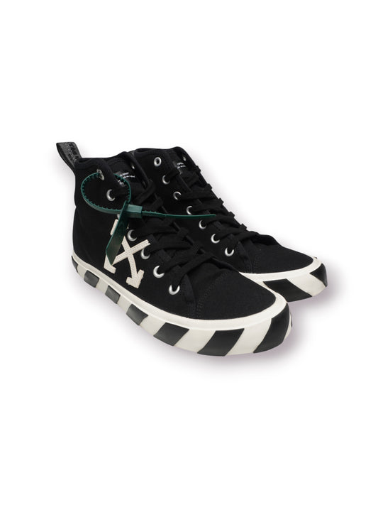 OFF-WHITE Vulc Mid Canvas ‘Black/White’ (Pre-Owned)