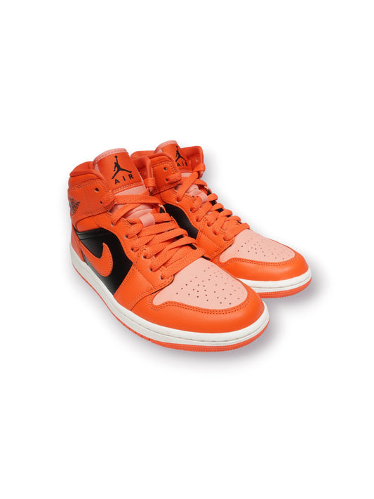 Jordan 1 Mid SE ‘Rush Orange/Crimson Bliss’ (Pre-Owned)
