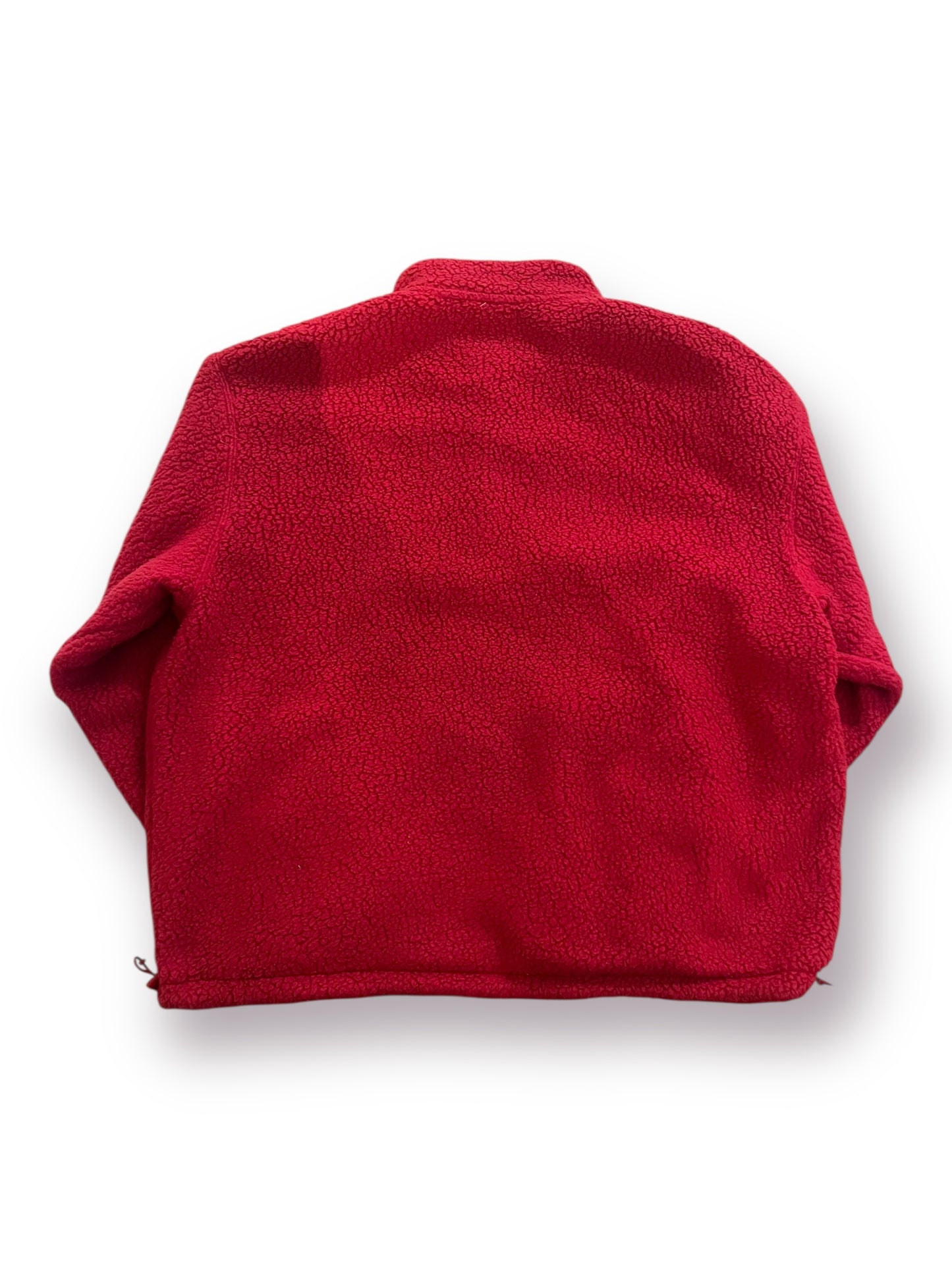 Supreme Polartec Shearling Reversible Pullover 'Red' (Pre-Owned)