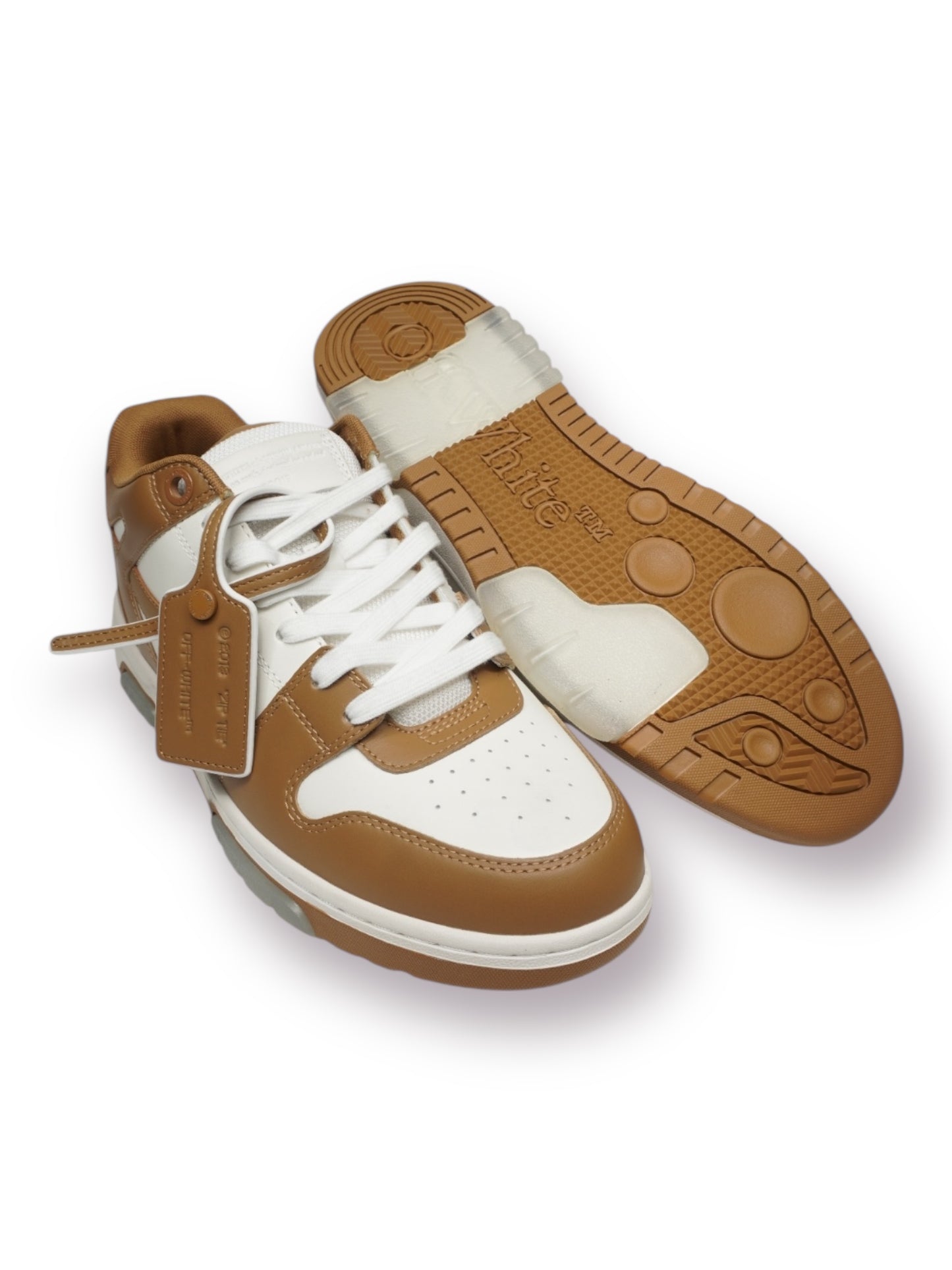 Off-White Out of Office 'Light Brown'