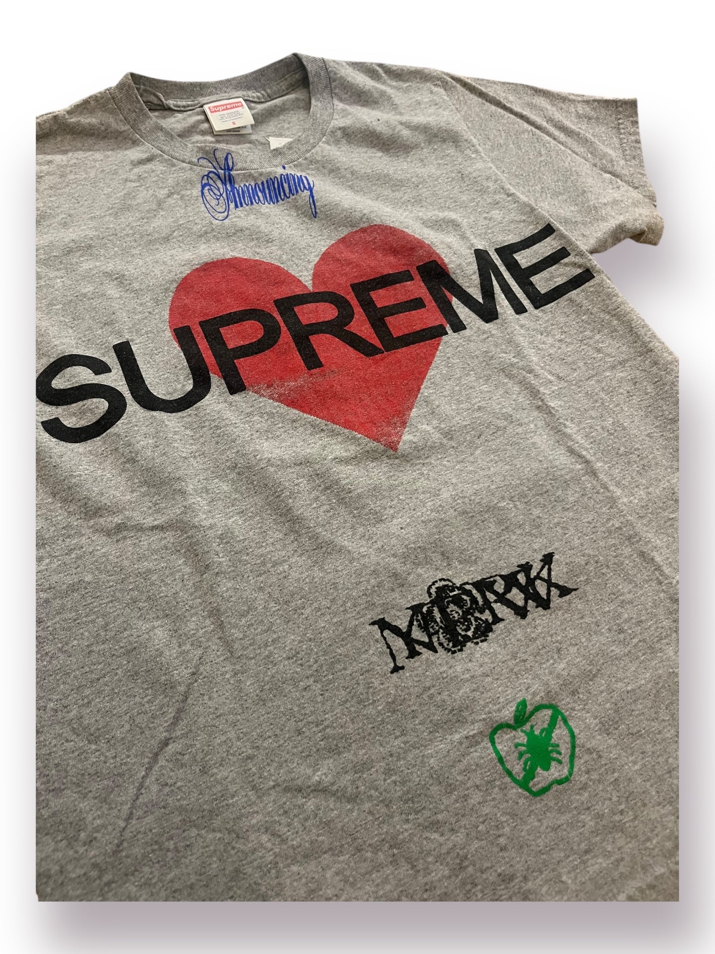 Supreme Announcing Tee ‘Heather Grey’ (Pre-Owned)