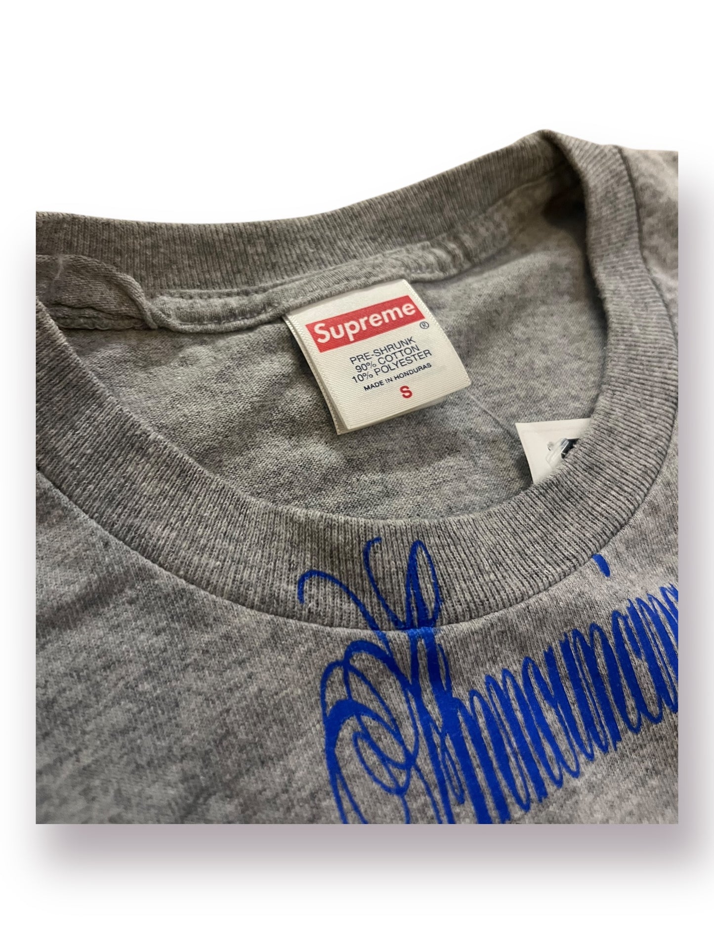 Supreme Announcing Tee ‘Heather Grey’ (Pre-Owned)
