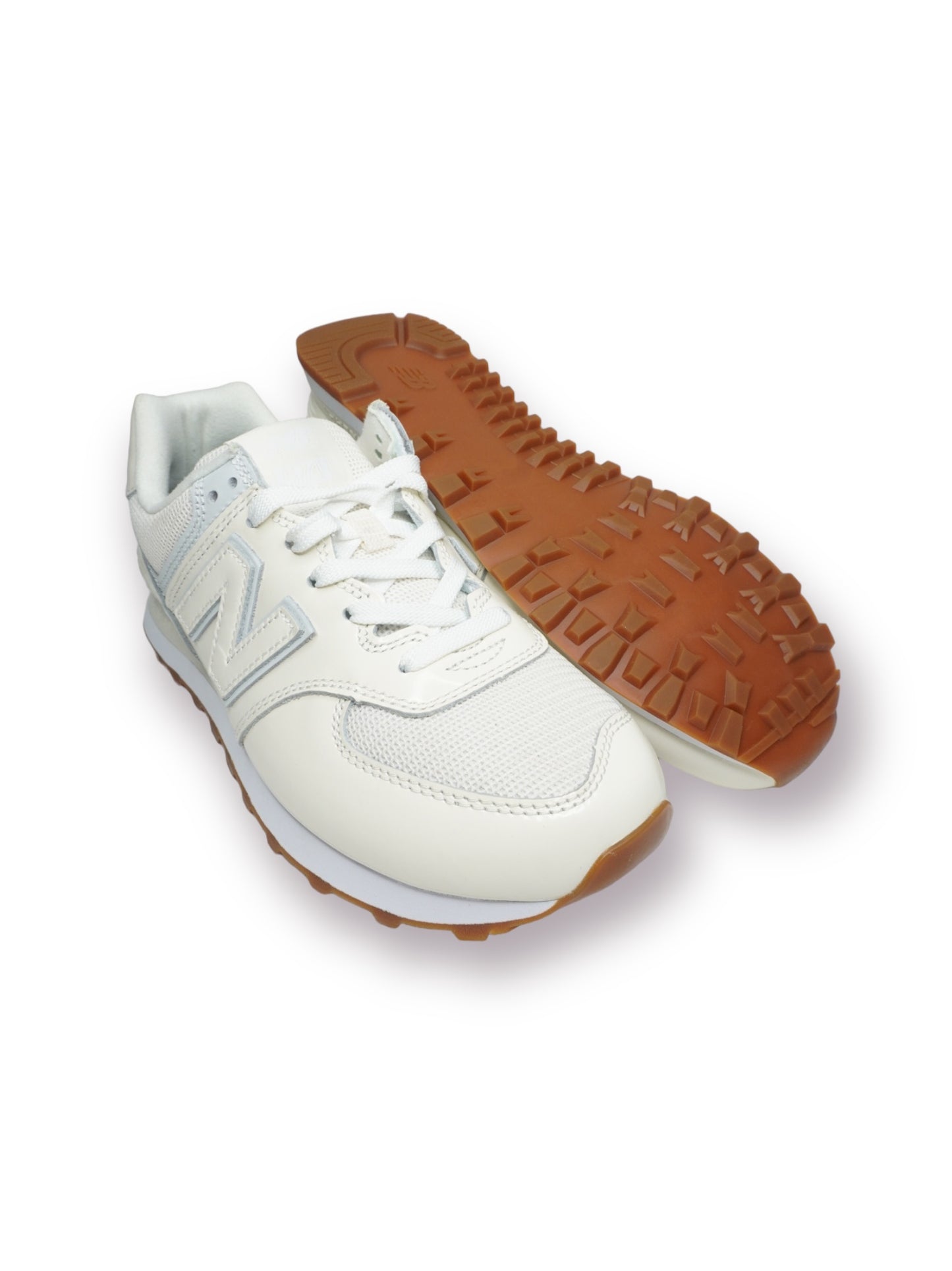 Junya Watanabe x New Balance 574 'White/Gum'