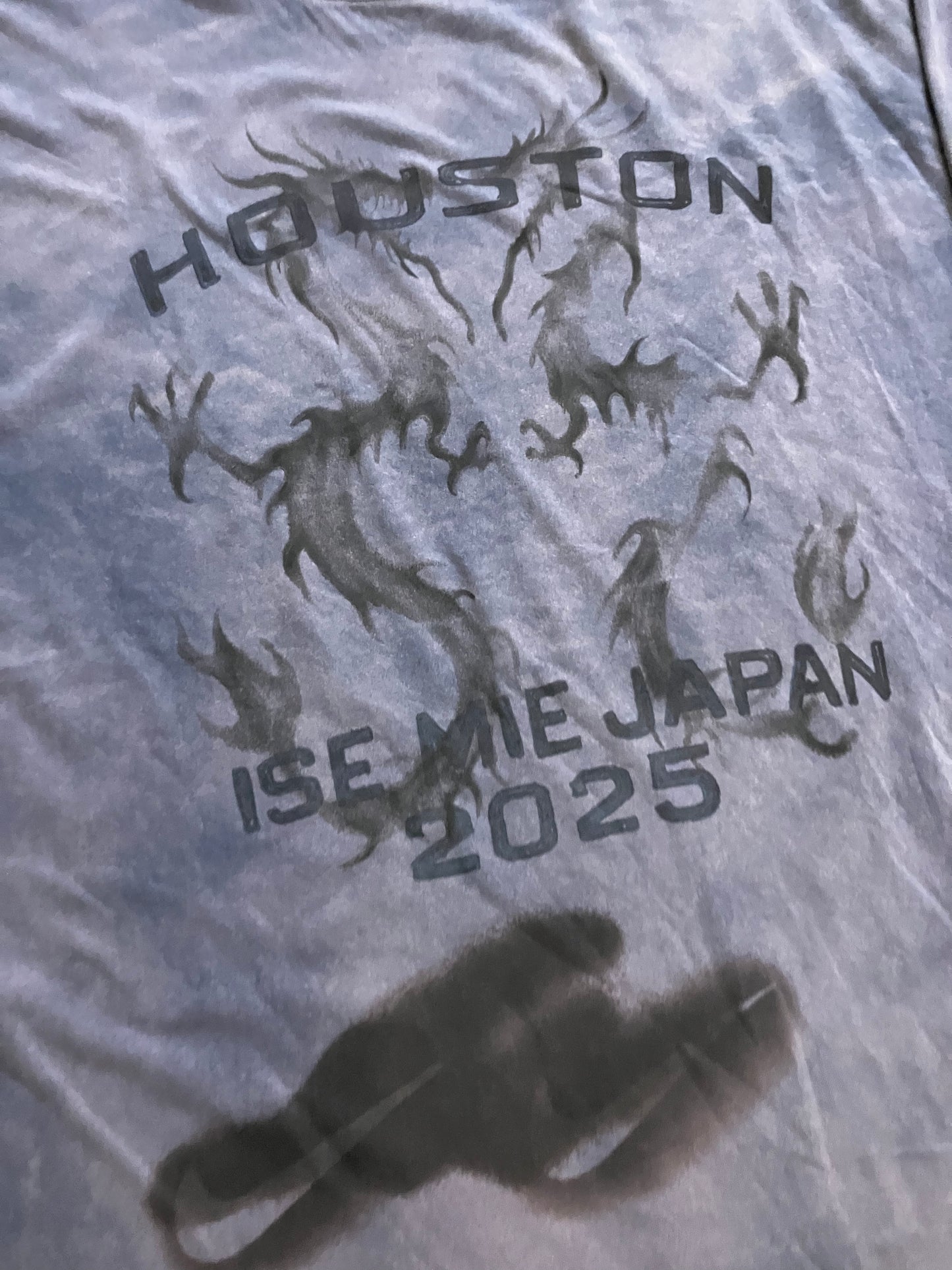 Travis Scott Cactus Jack x Fragment x Nike Houston to Ise Mie Tee ‘Washed Blue’