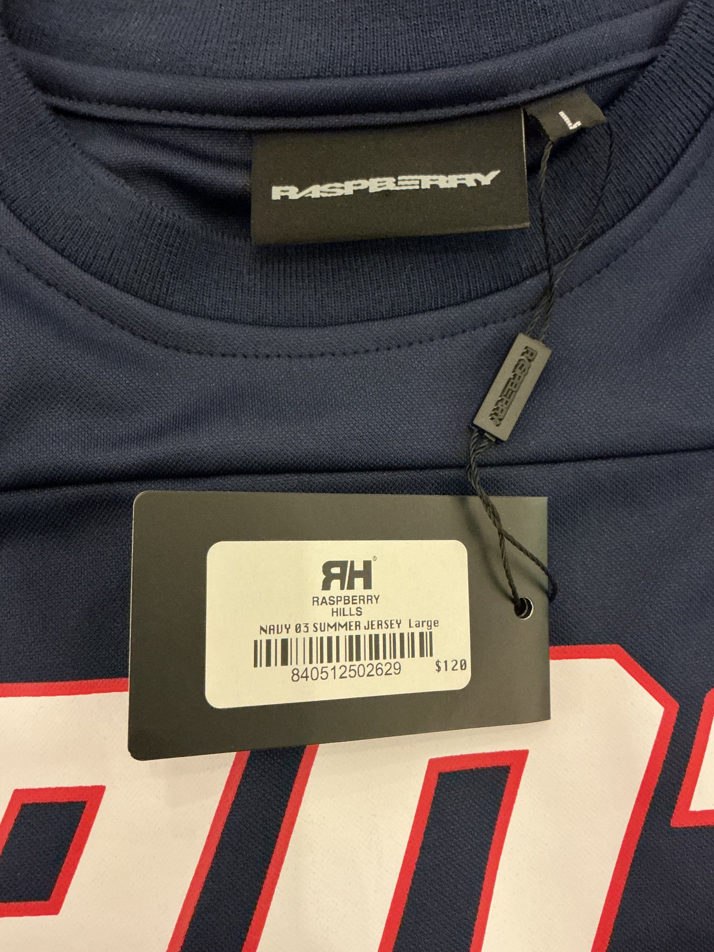 Raspberry Hills ‘03 Summer Jersey ‘Navy’