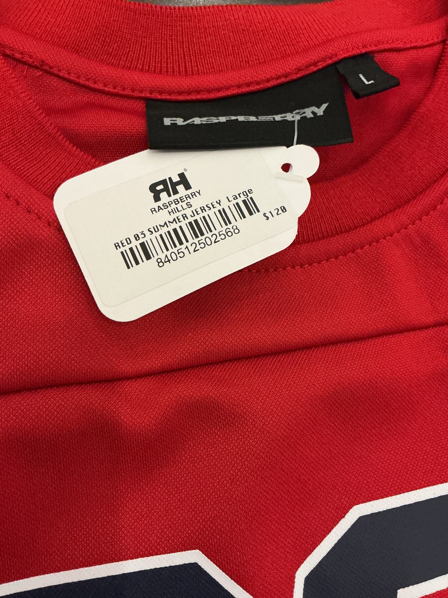 Raspberry Hills ‘03 Summer Jersey ‘Red’
