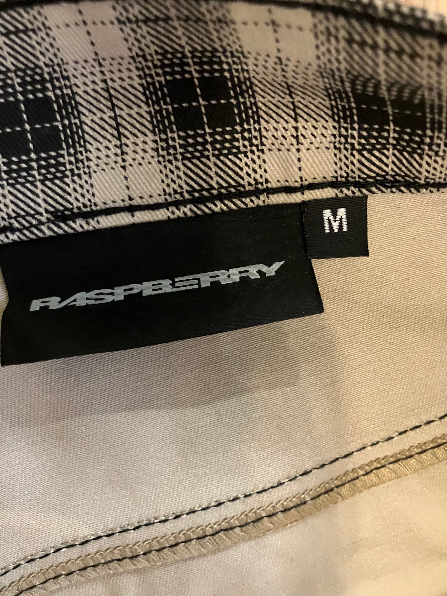 Raspberry Hills Plaid Cargos