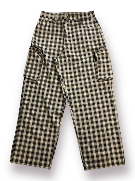 Raspberry Hills Plaid Cargos