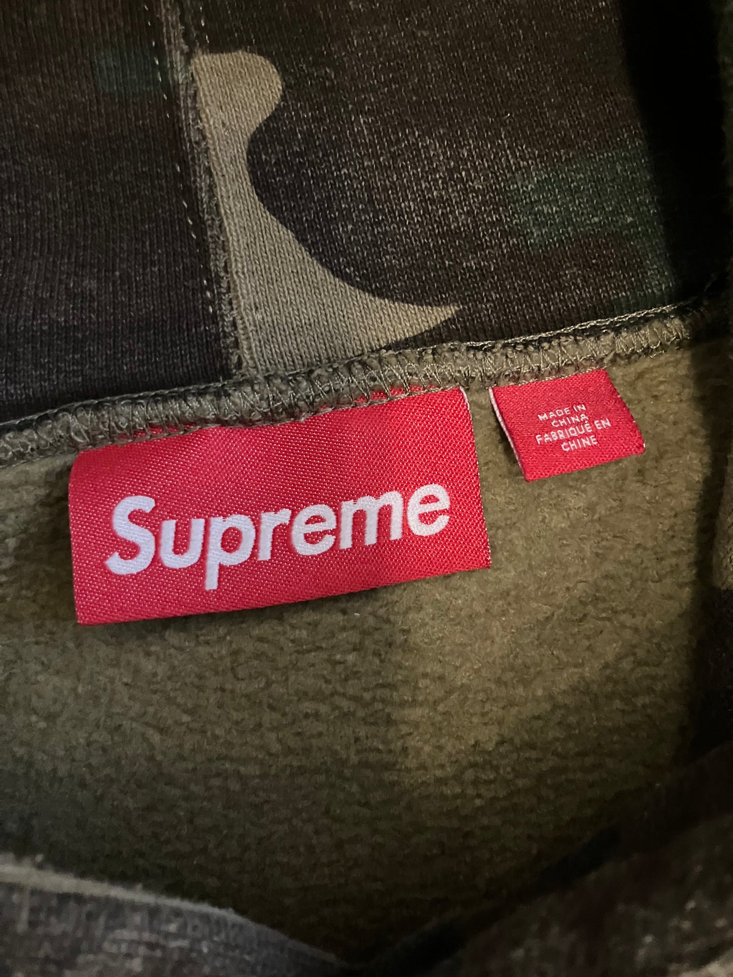 Supreme Team 94 Hooded Sweatshirt ‘Woodland Camo’ (Pre-Owned)