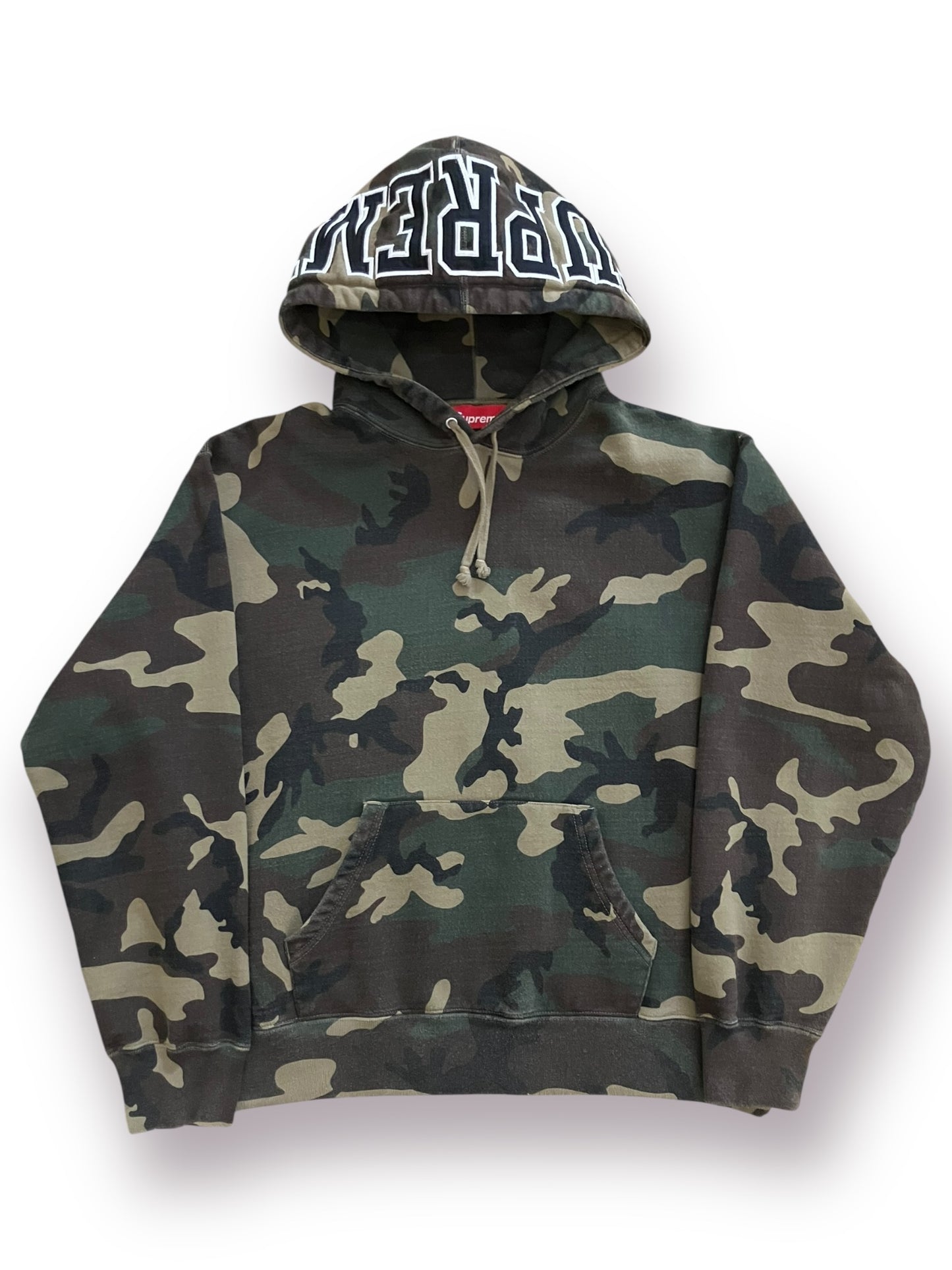 Supreme Team 94 Hooded Sweatshirt ‘Woodland Camo’ (Pre-Owned)