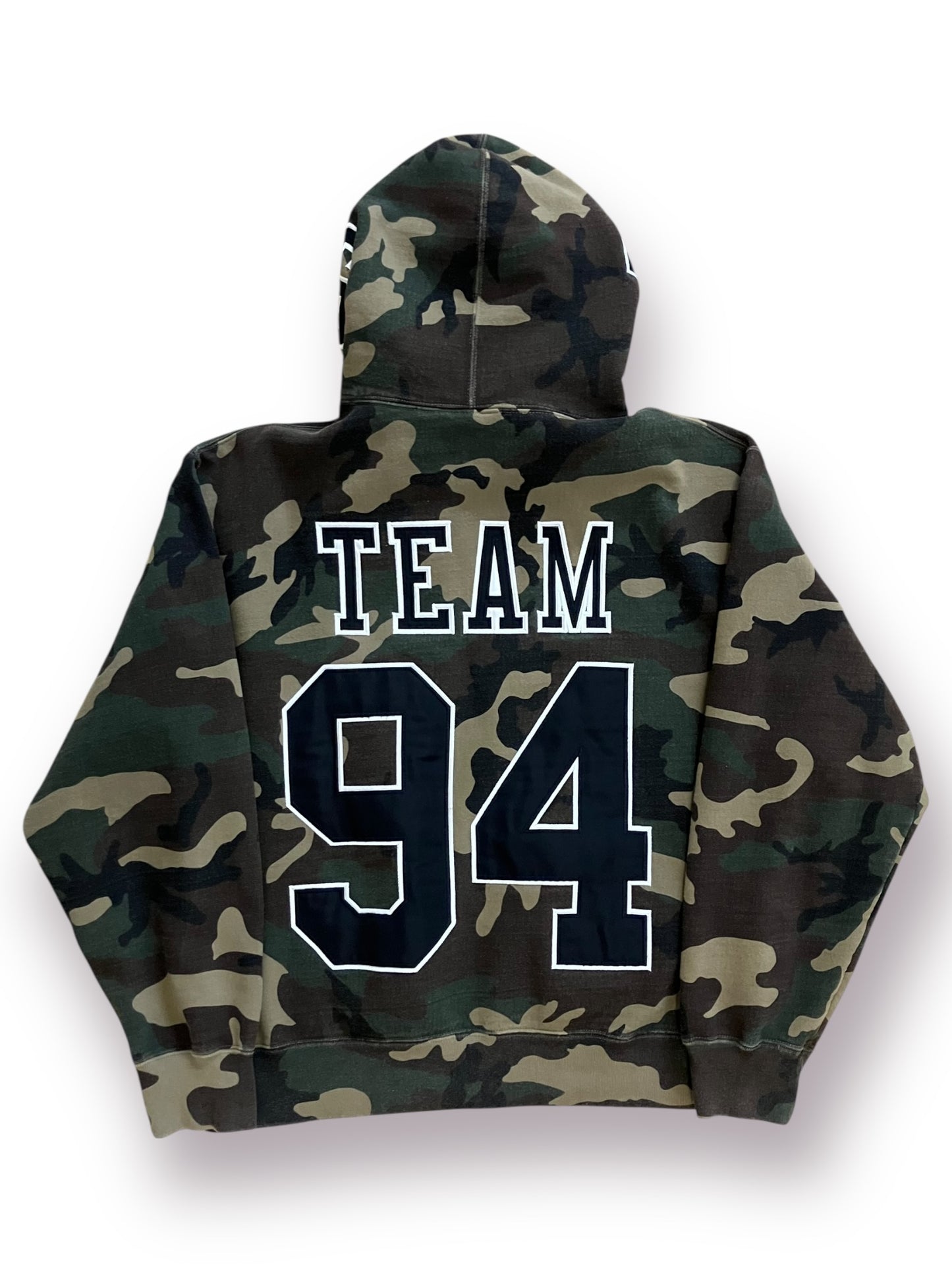 Supreme Team 94 Hooded Sweatshirt ‘Woodland Camo’ (Pre-Owned)