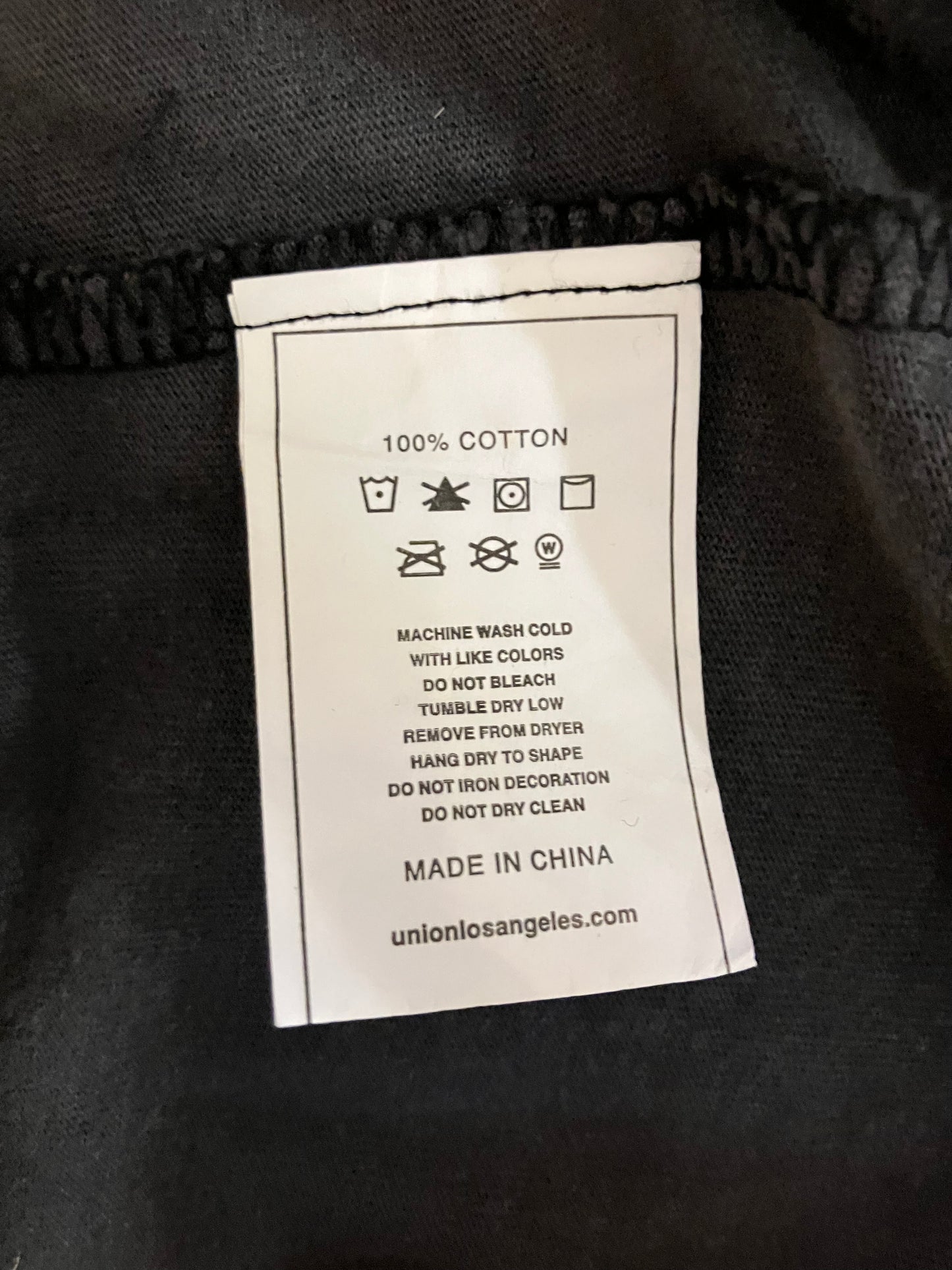 Union Montage Tee ‘Vintage Black’ (Pre-Owned)