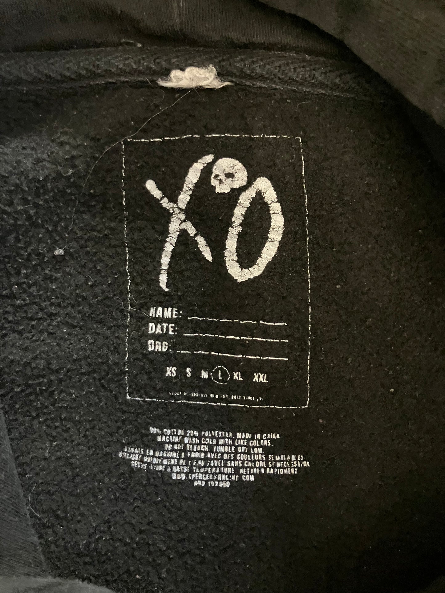 The Weeknd After Hours Psychotic Hoodie ‘Black’ (Pre-Owned)