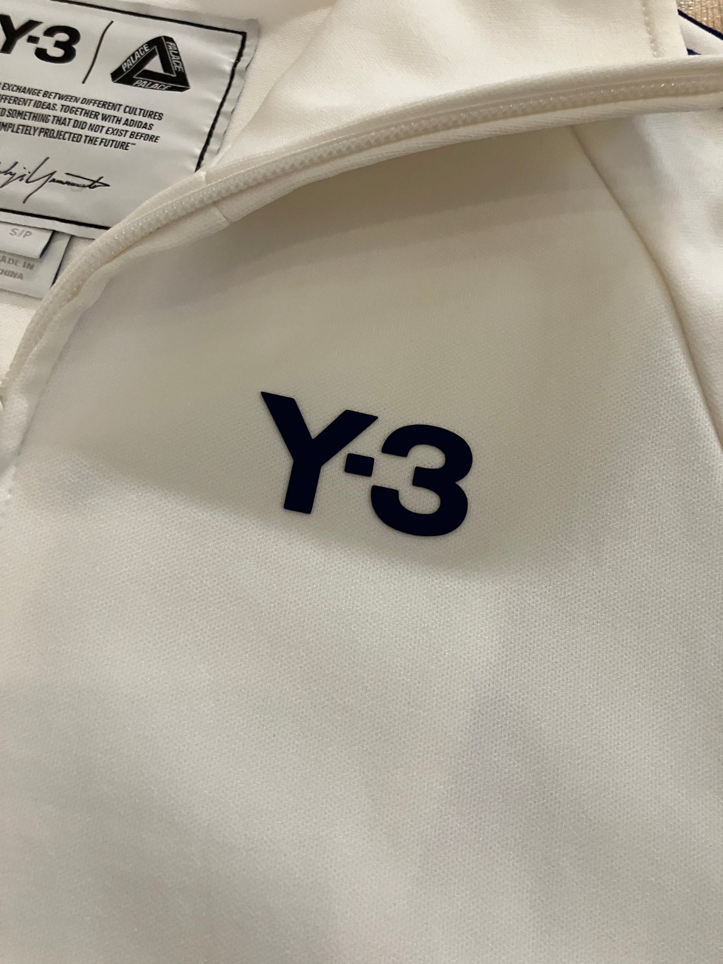 Palace Skateboards x Y-3 Track Top ‘White’ (Pre-Owned)