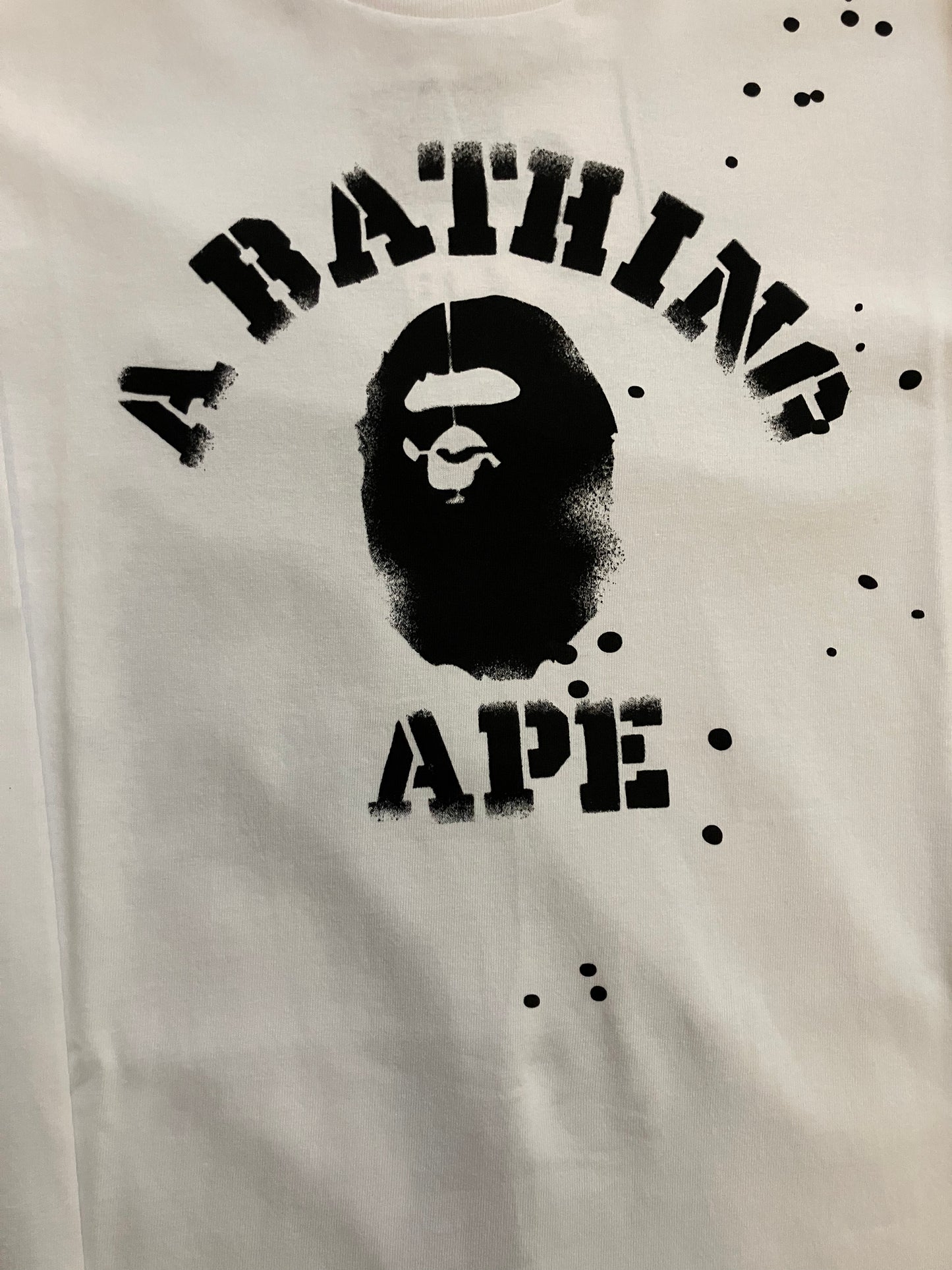 Joshua Vides x Bape Long Sleeve Tee ‘White’
