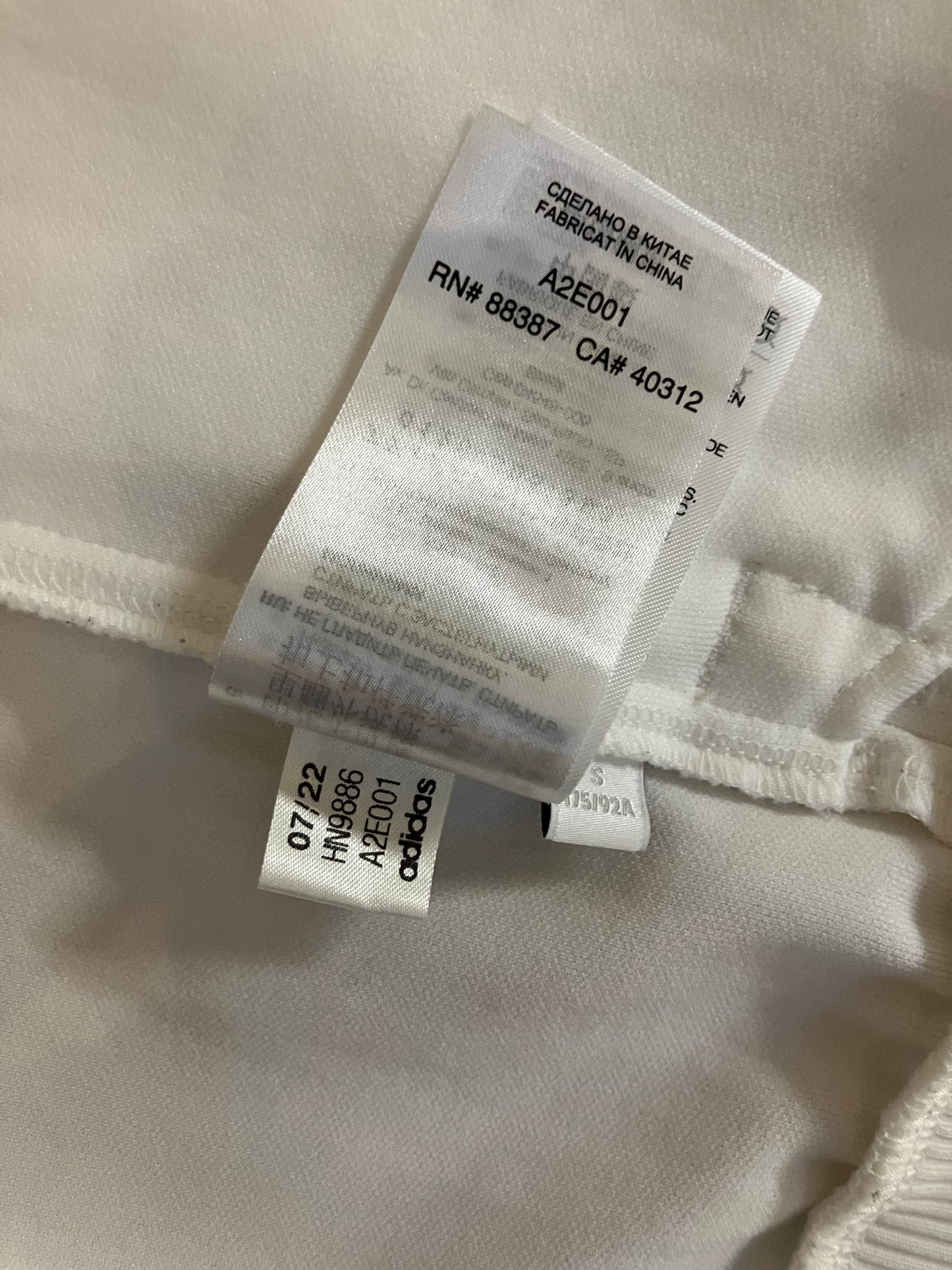 Palace Skateboards x Y-3 Track Top ‘White’ (Pre-Owned)