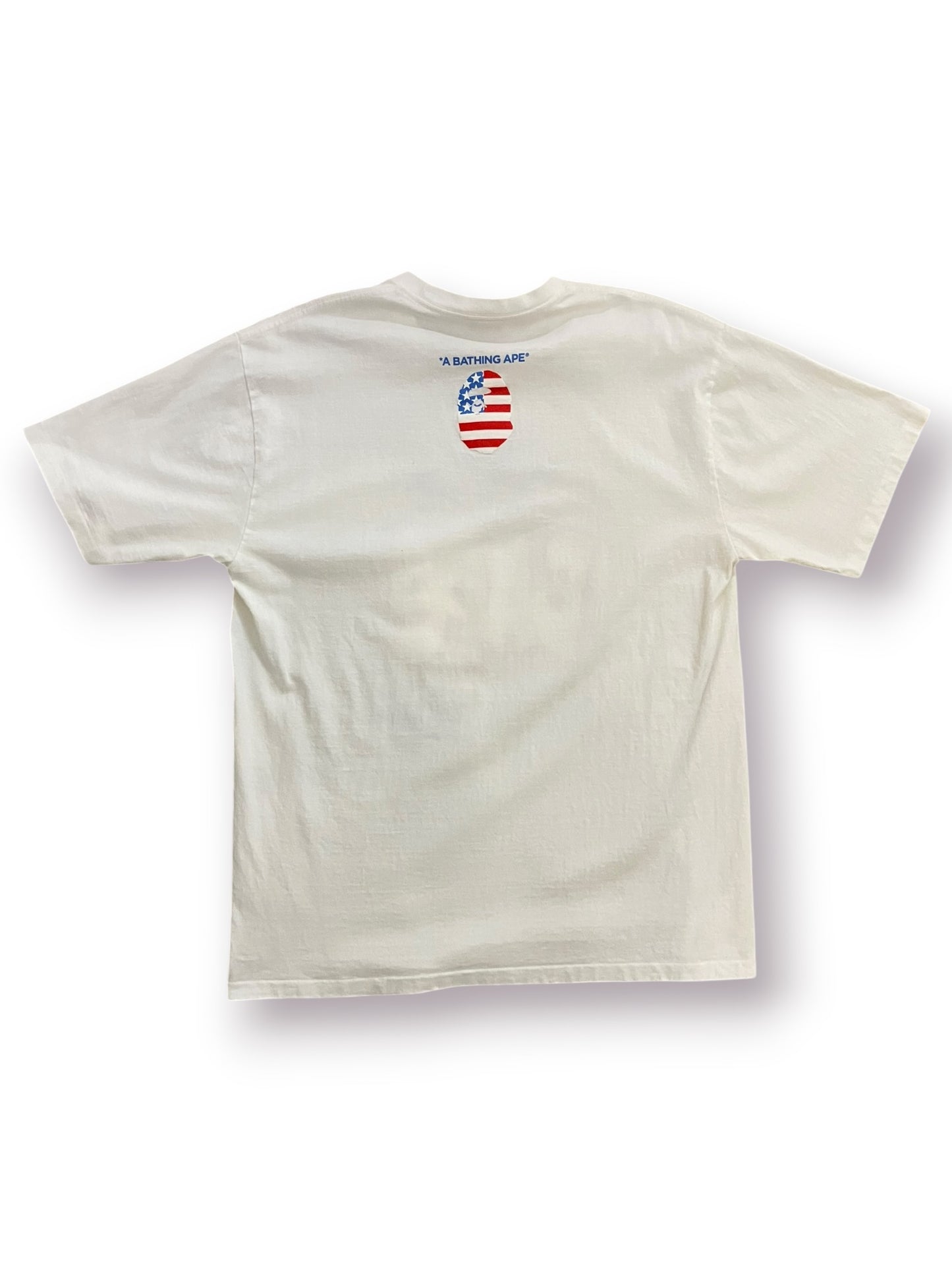 BAPE x Bobby Engvall July 4th Tee ‘White’ (Pre-Owned)