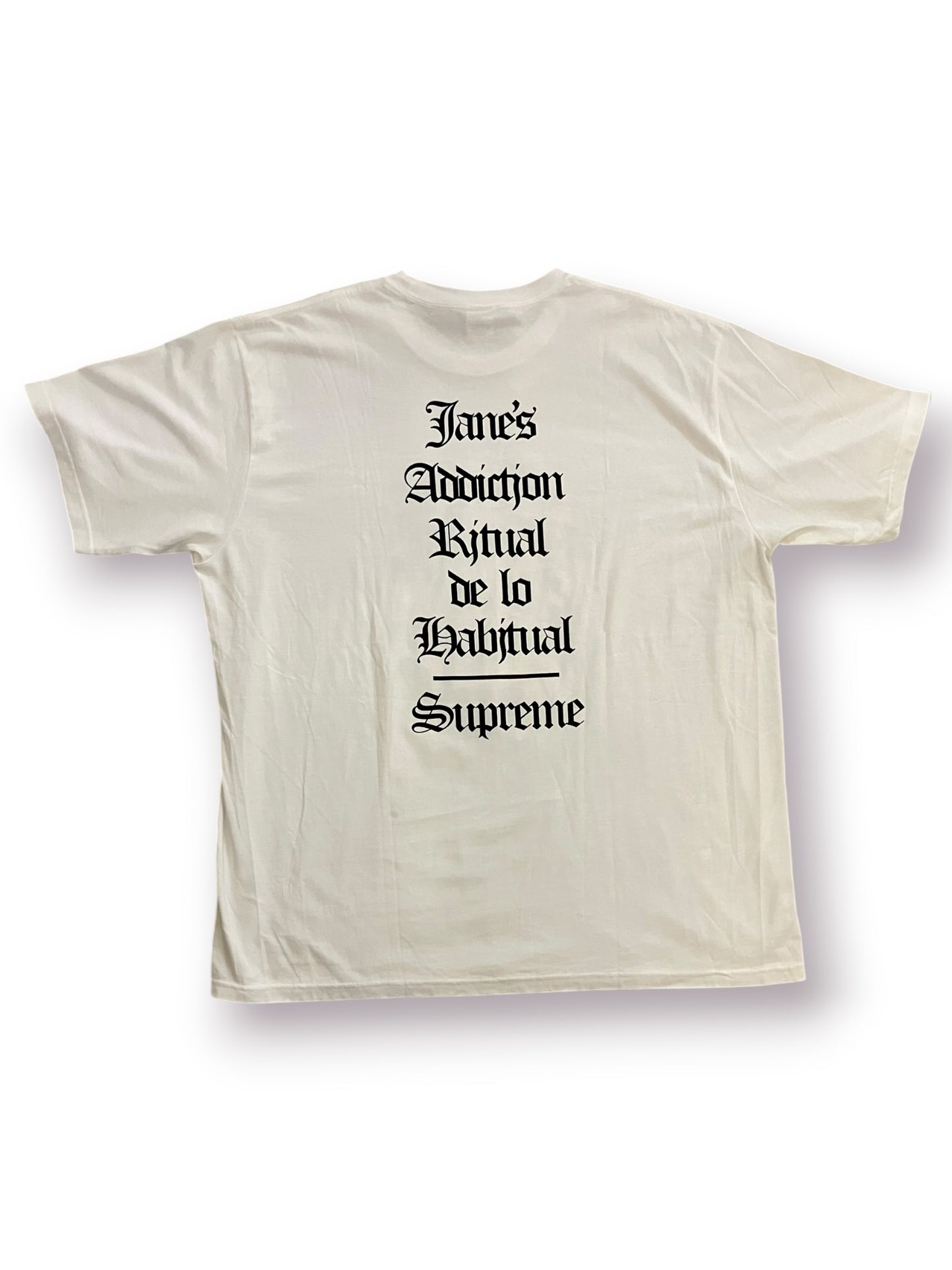 Supreme x Jane’s Addiction Ritual Tee ‘White’ (Pre-Owned)