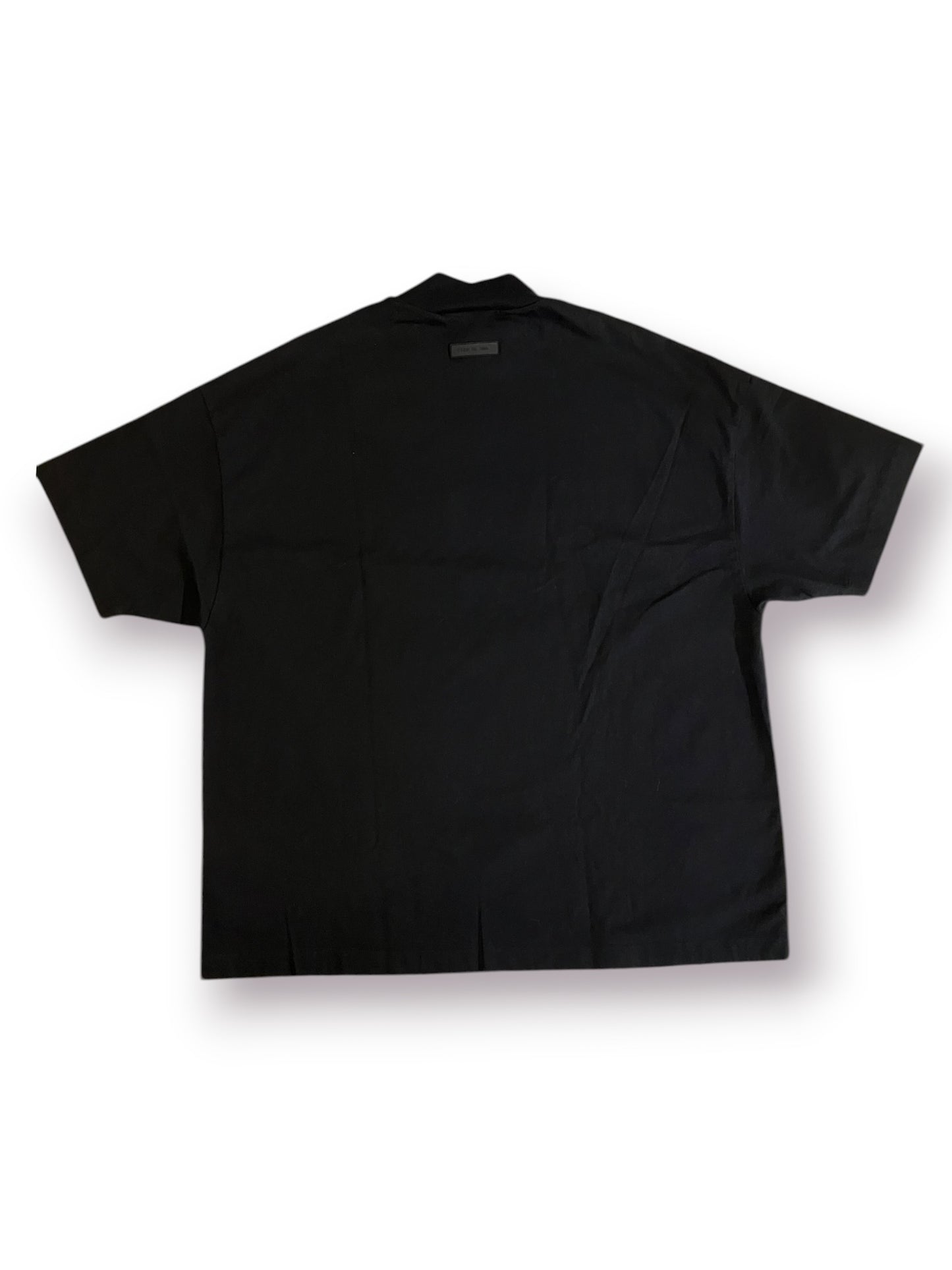 Fear of God Essentials Heavy Jersey Mockneck Tee ‘Black’ (Pre-Owned)