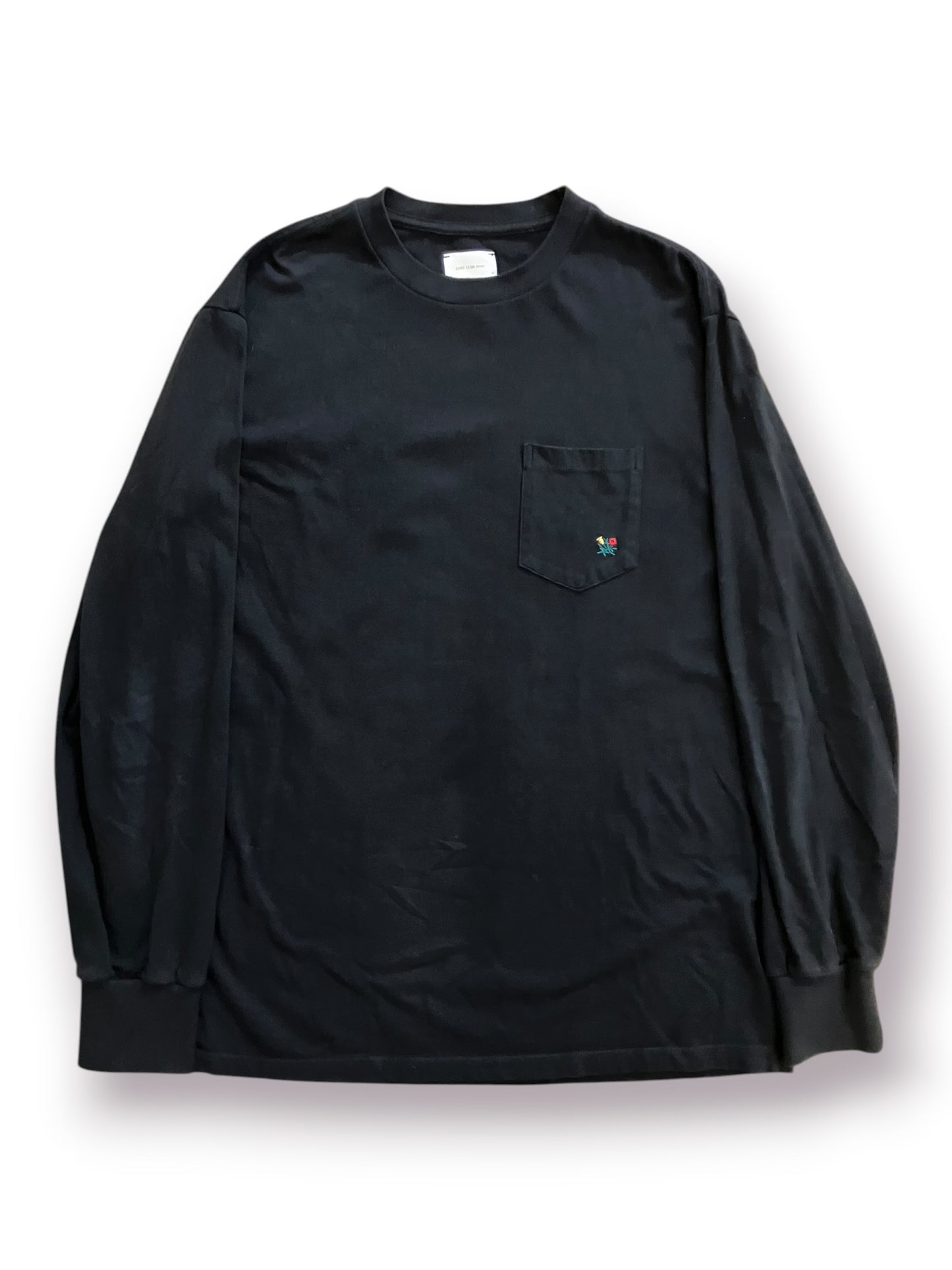 Aime Leon Dore Crest Long Sleeve Tee ‘Black’ (Pre-Owned)