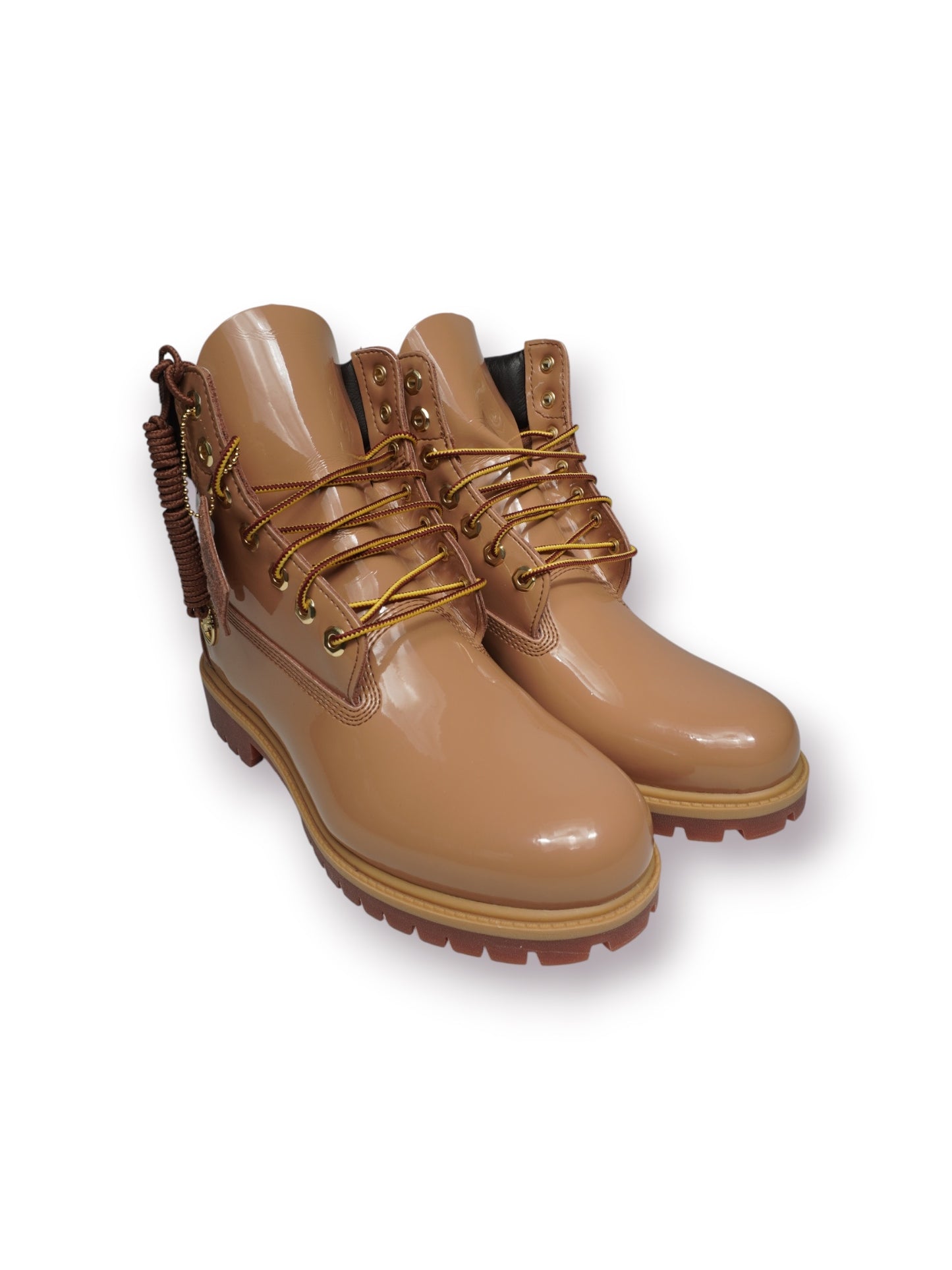 Timberland 6” Premium Waterproof Patent Boots ‘Finch Wheat’