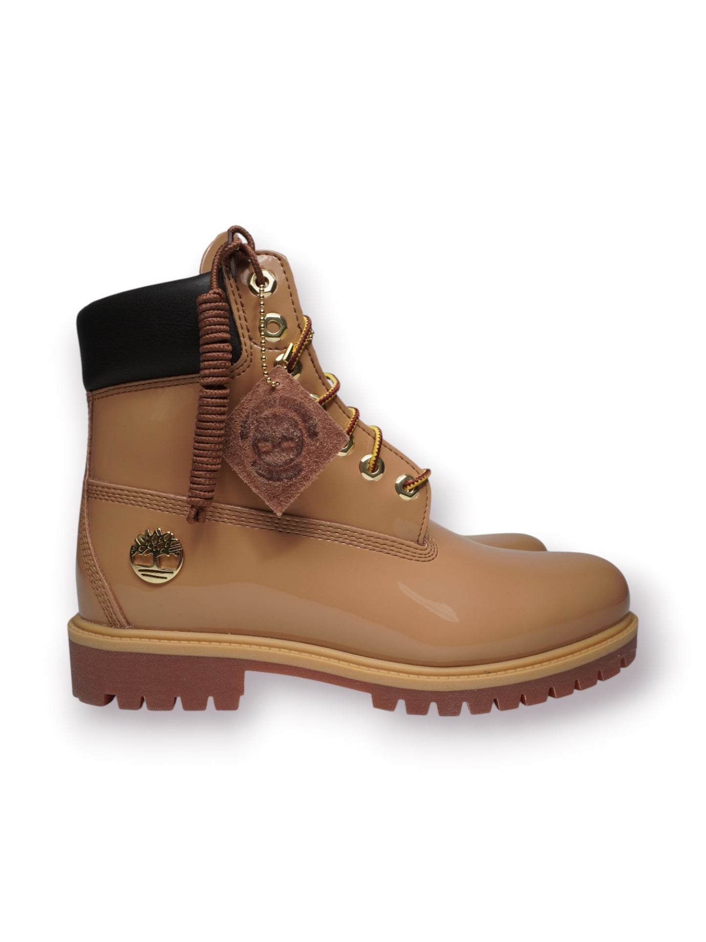 Timberland 6” Premium Waterproof Patent Boots ‘Finch Wheat’