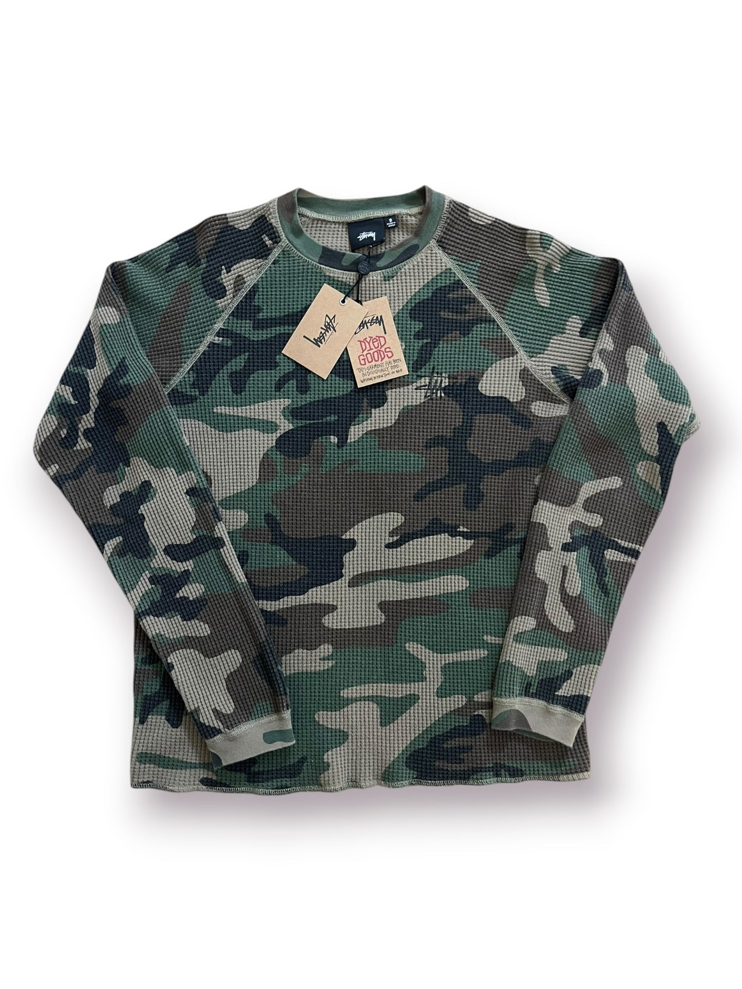 Stussy Basic Thermal ‘Woodland Camo’