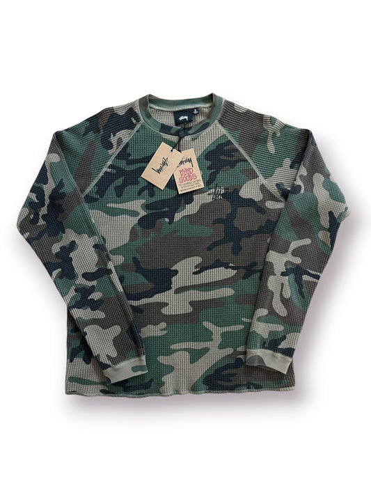 Stussy Basic Thermal ‘Woodland Camo’