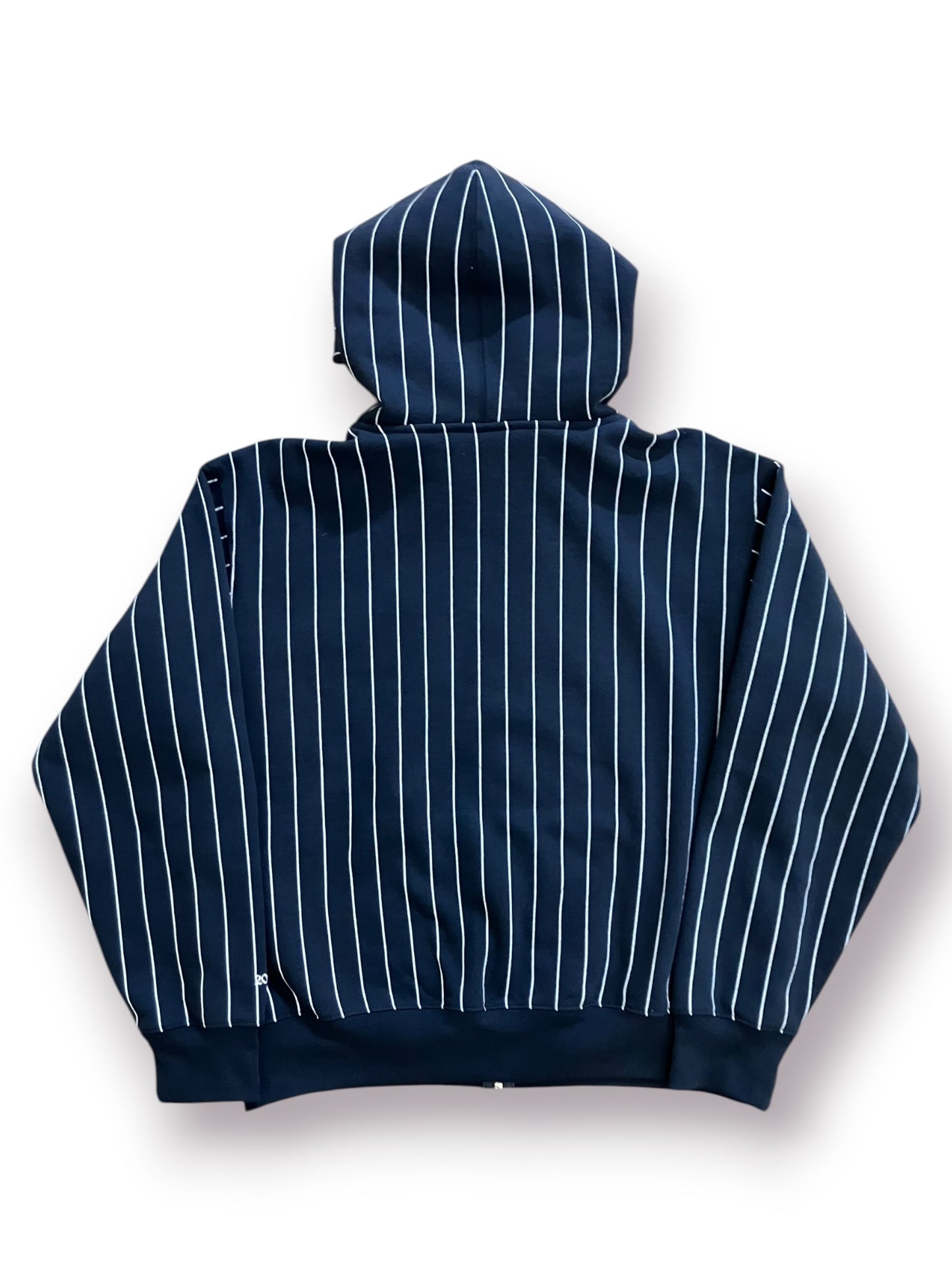 Supreme Devil S Logo Zip Up Hooded Sweatshirt ‘Stripe’