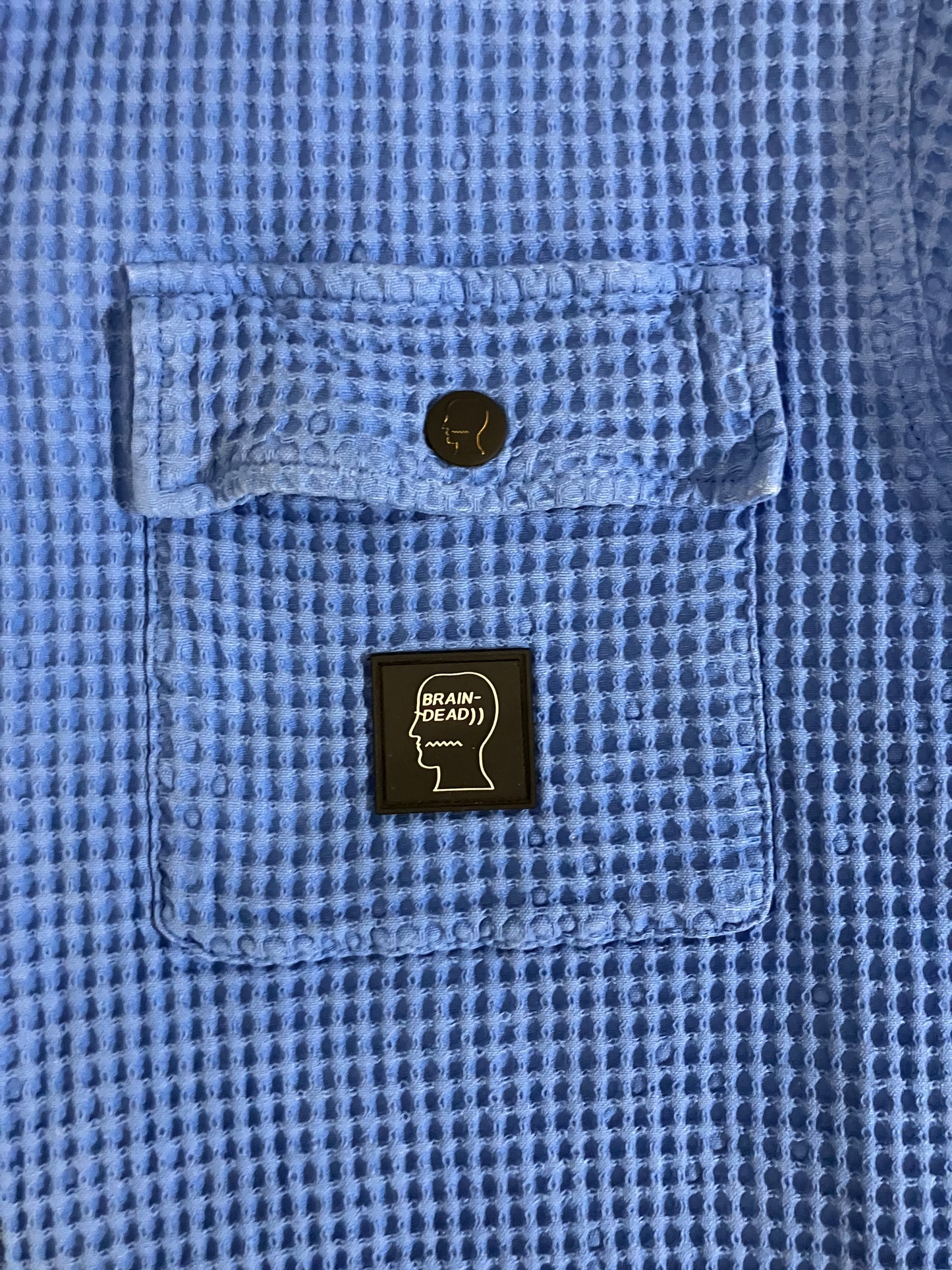 Brain Dead Waffle Snap Front ‘Blueberry’ (Pre-Owned)
