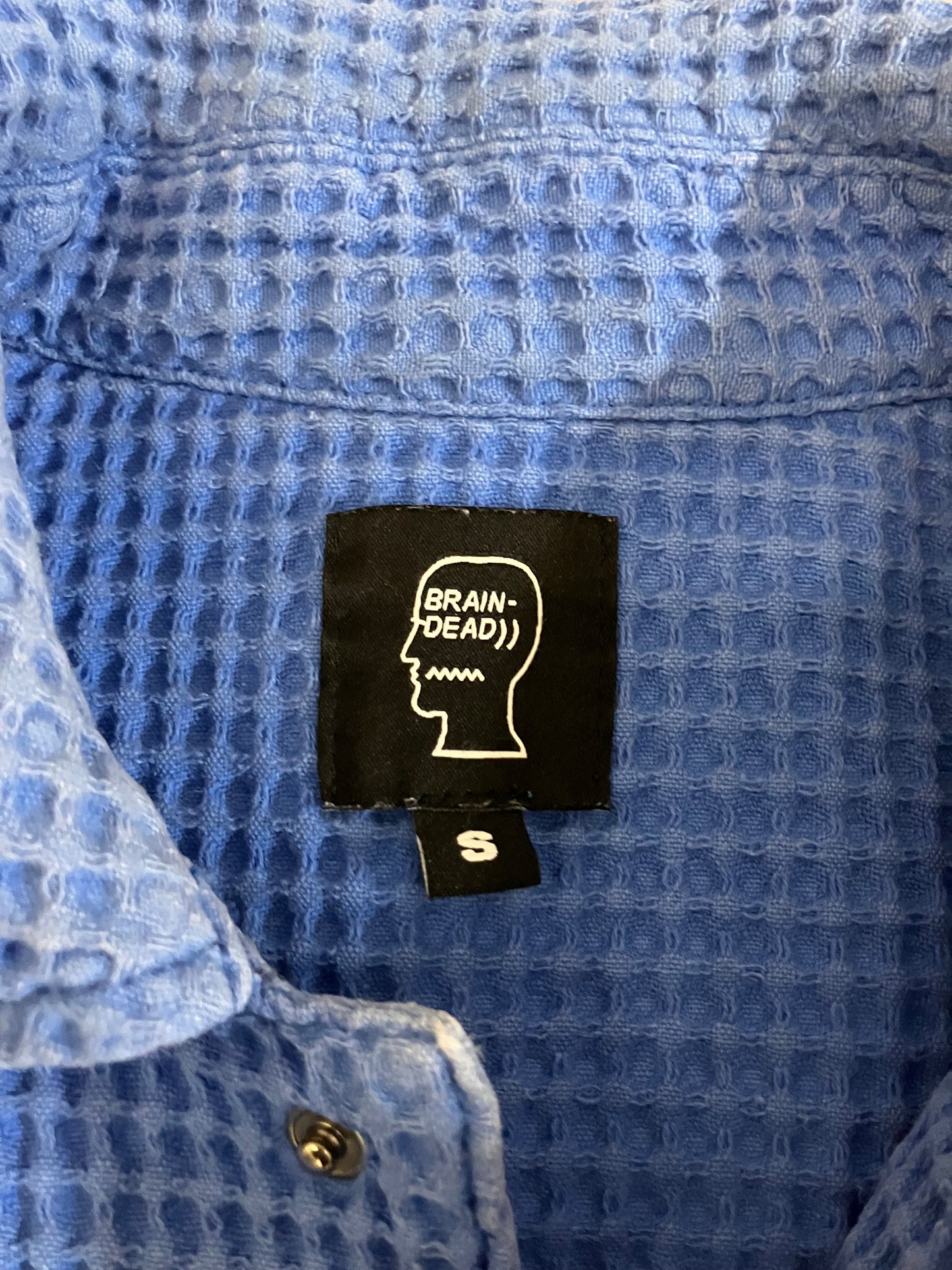 Brain Dead Waffle Snap Front ‘Blueberry’ (Pre-Owned)