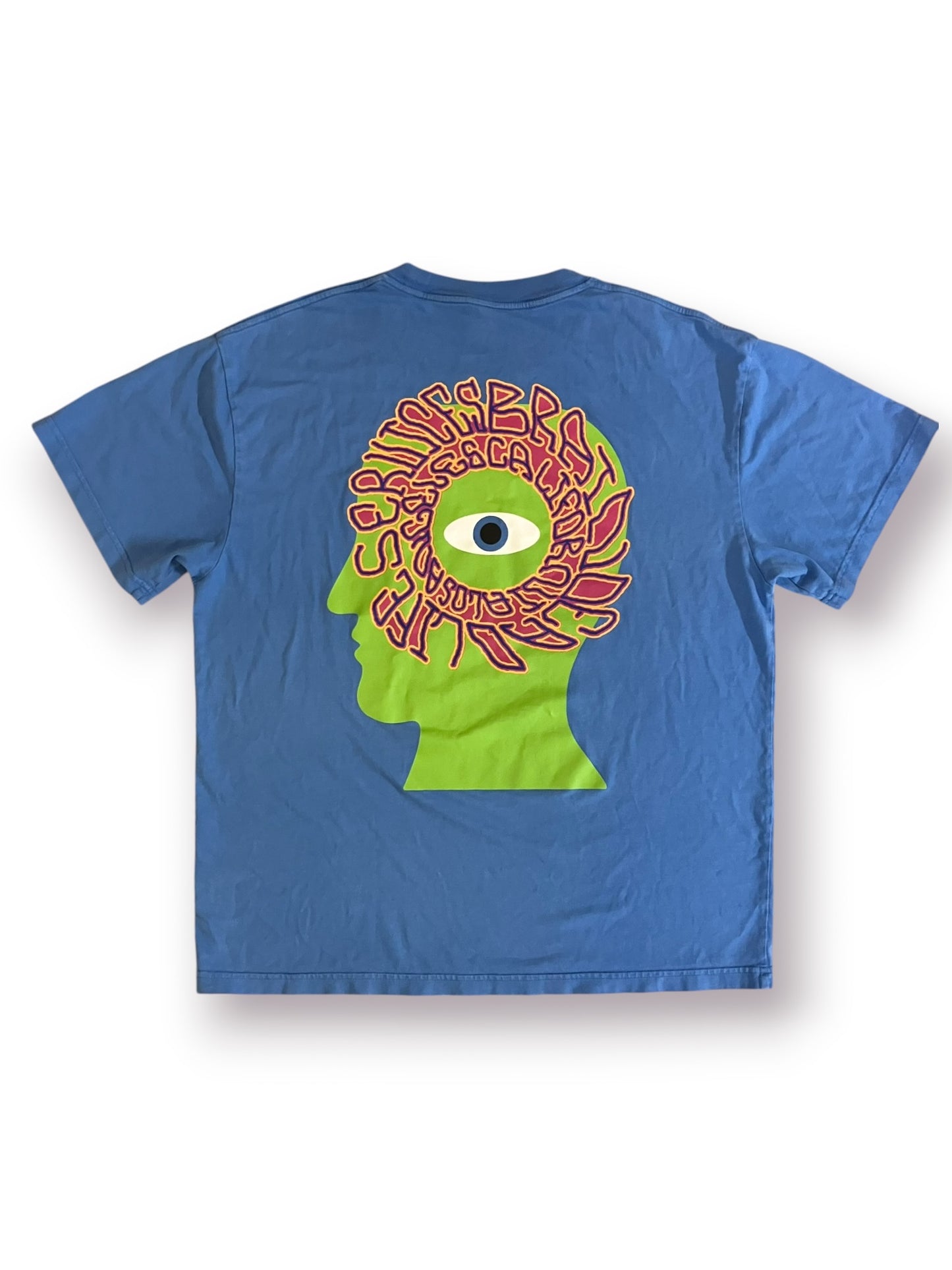 Brain Dead Wide Eye Tee ‘China Blue’ (Pre-Owned)
