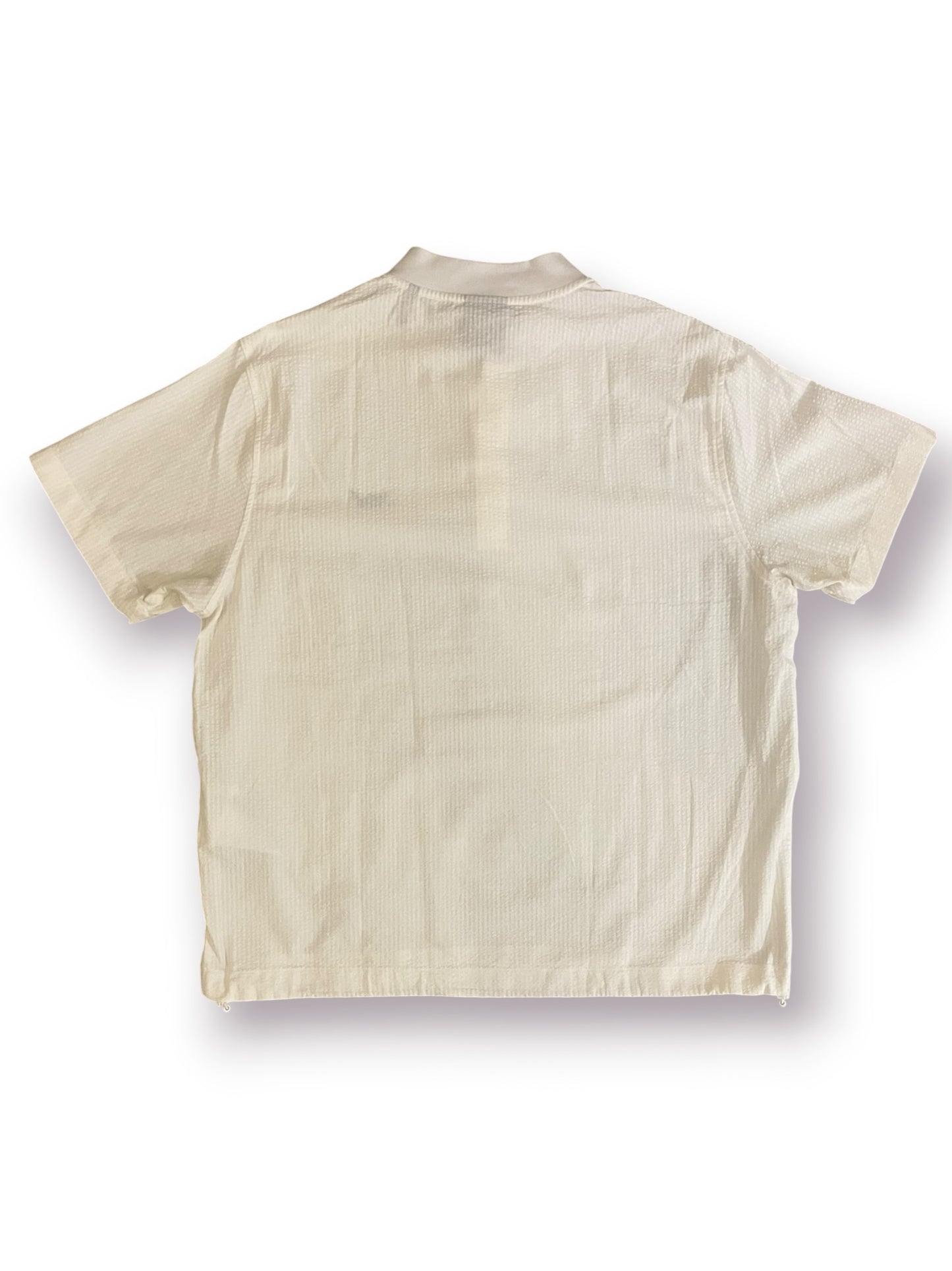 Kith Seersucker Polo ‘White’ (Pre-Owned)