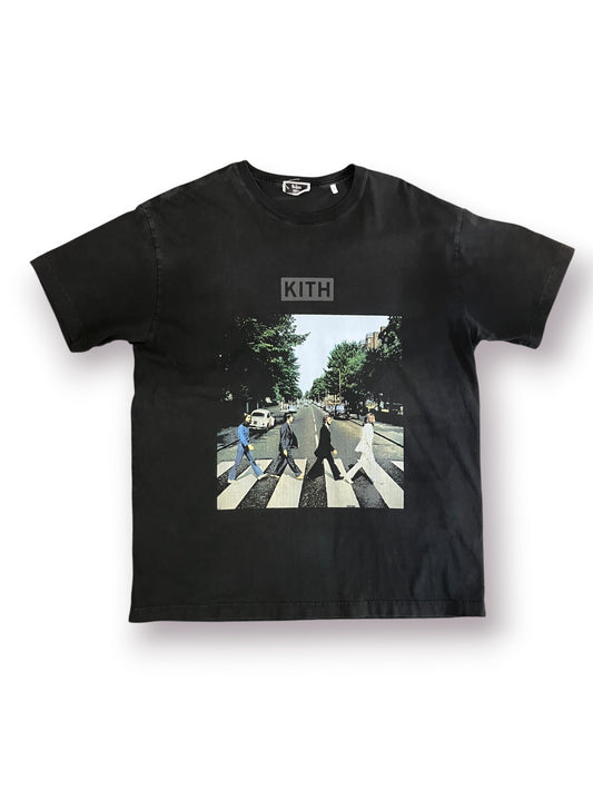 The Beatles x Kith Abbey Road Vintage Tee ‘Black’ (Pre-Owned)
