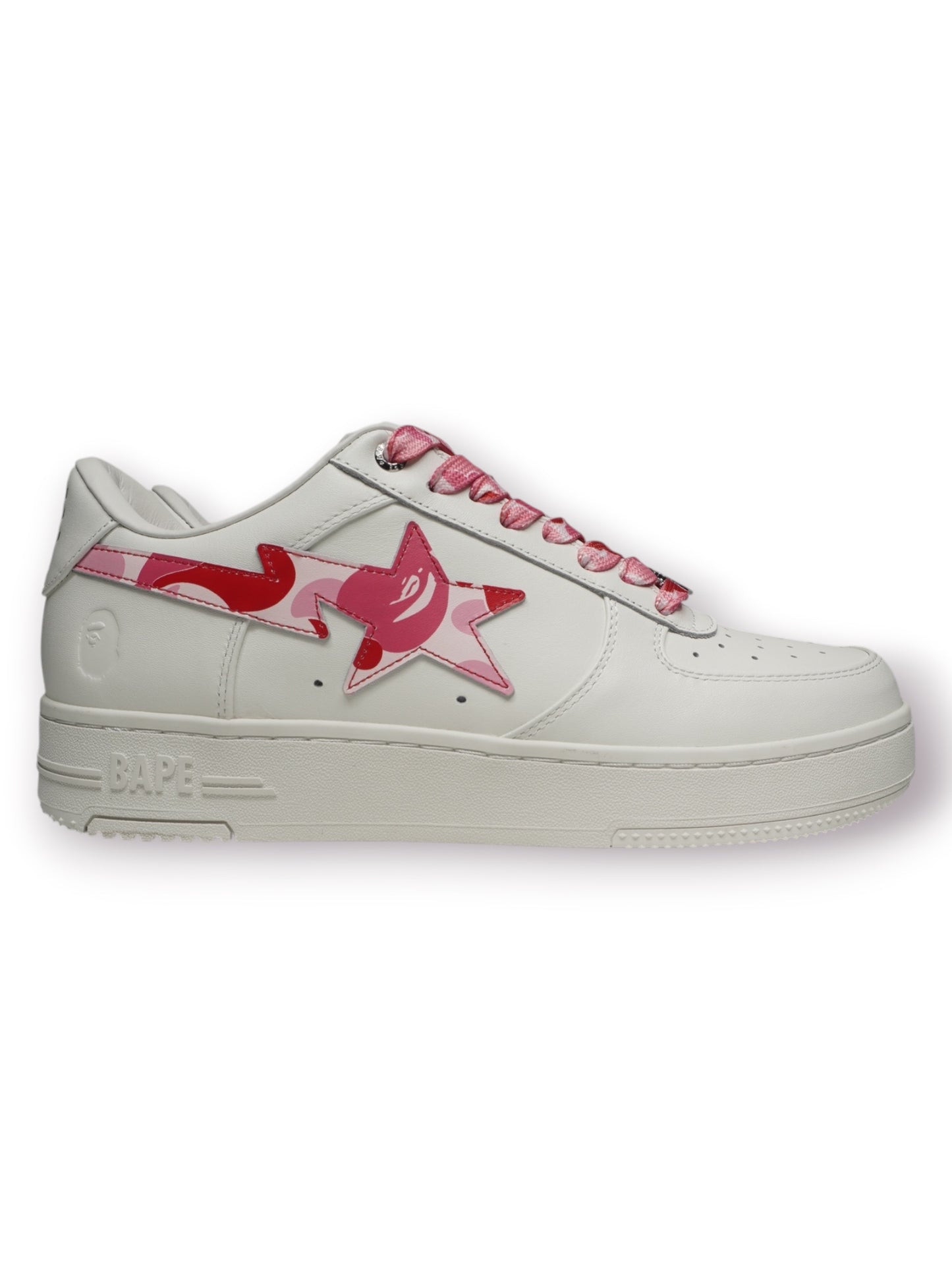 A Bathing Ape Bape Sta Low ‘ABC Camo/White/Pink 2025’ (Pre-Owned)