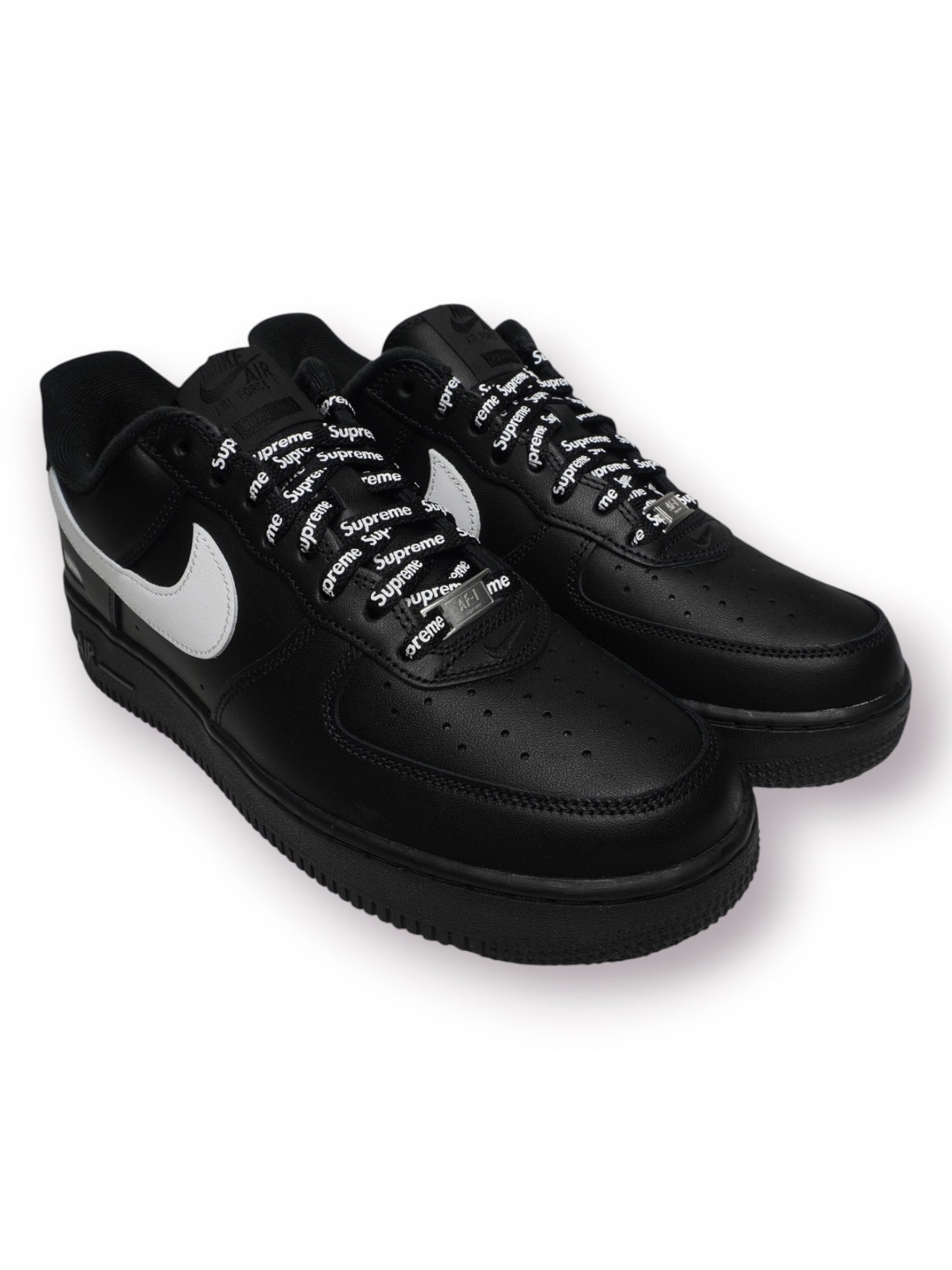 Supreme x Nike Air Force 1 Low ‘Black/White’ (Pre-Owned)