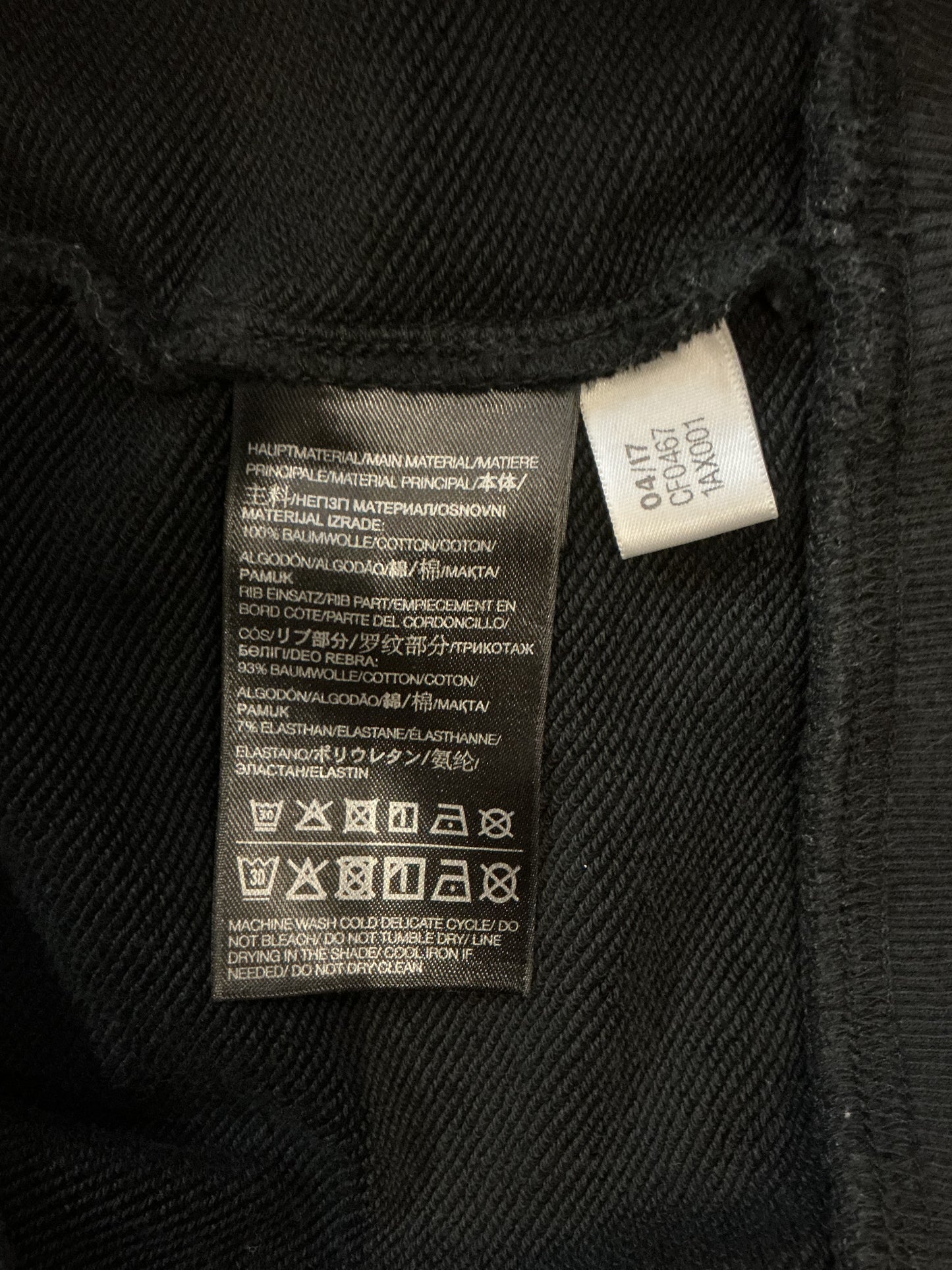 Y-3 Yohji Yamamoto Adidas Pullover Hoodie ‘Black’ (Pre-Owned)