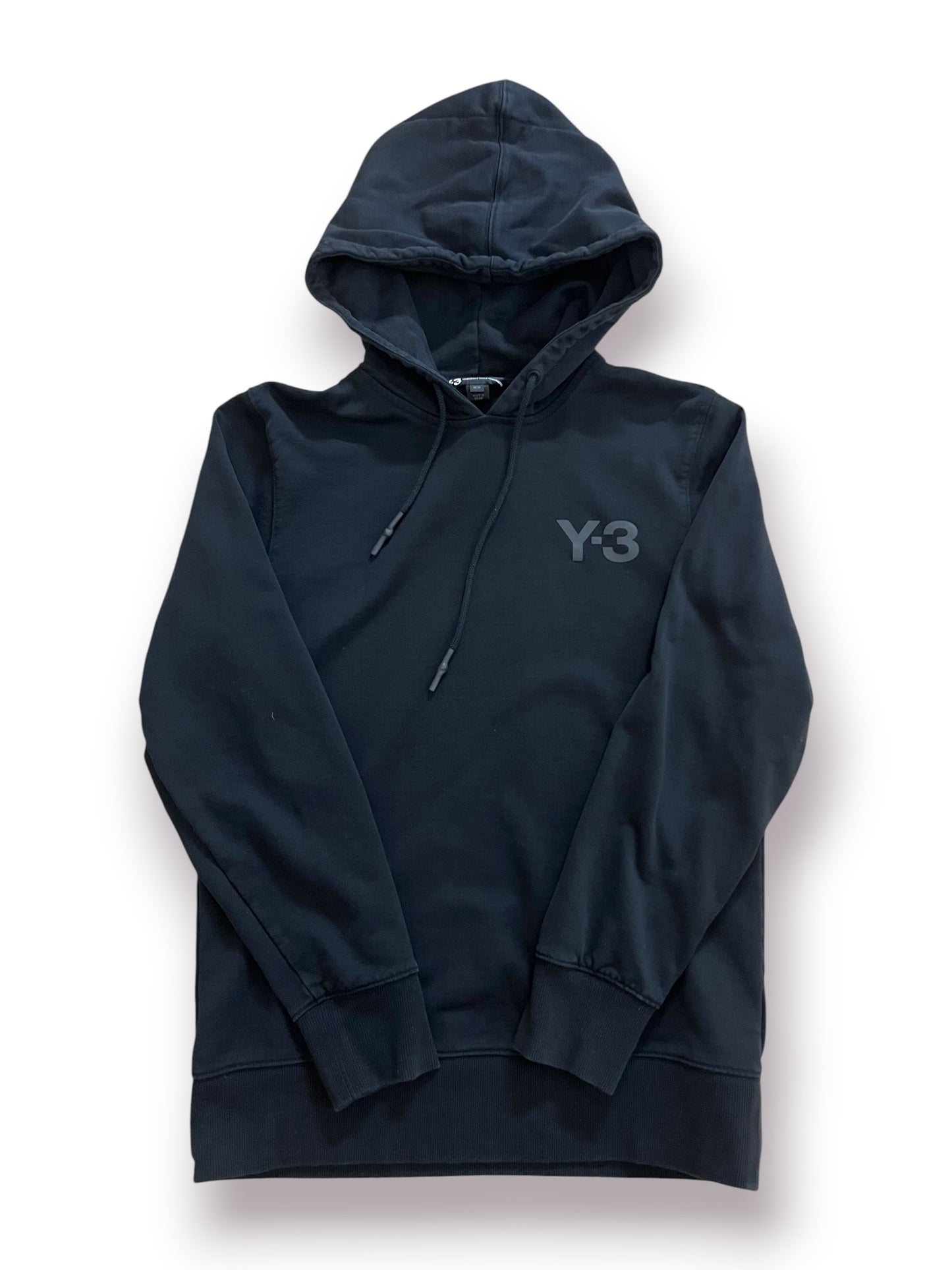 Y-3 Yohji Yamamoto Adidas Pullover Hoodie ‘Black’ (Pre-Owned)