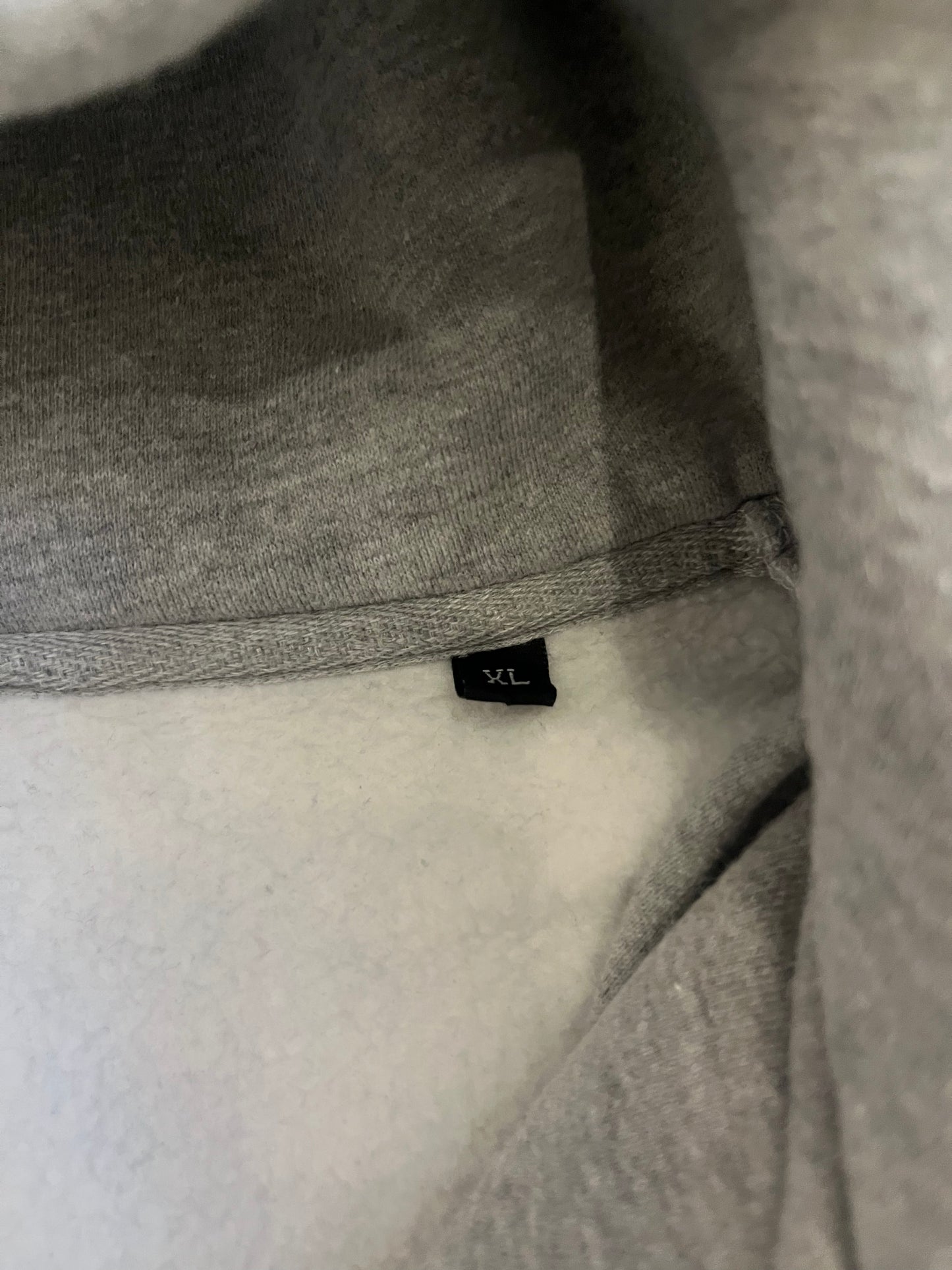 Happy Memories Don’t Die Blank Dual Zip-Up Hoodie ‘Grey’ (Pre-Owned)