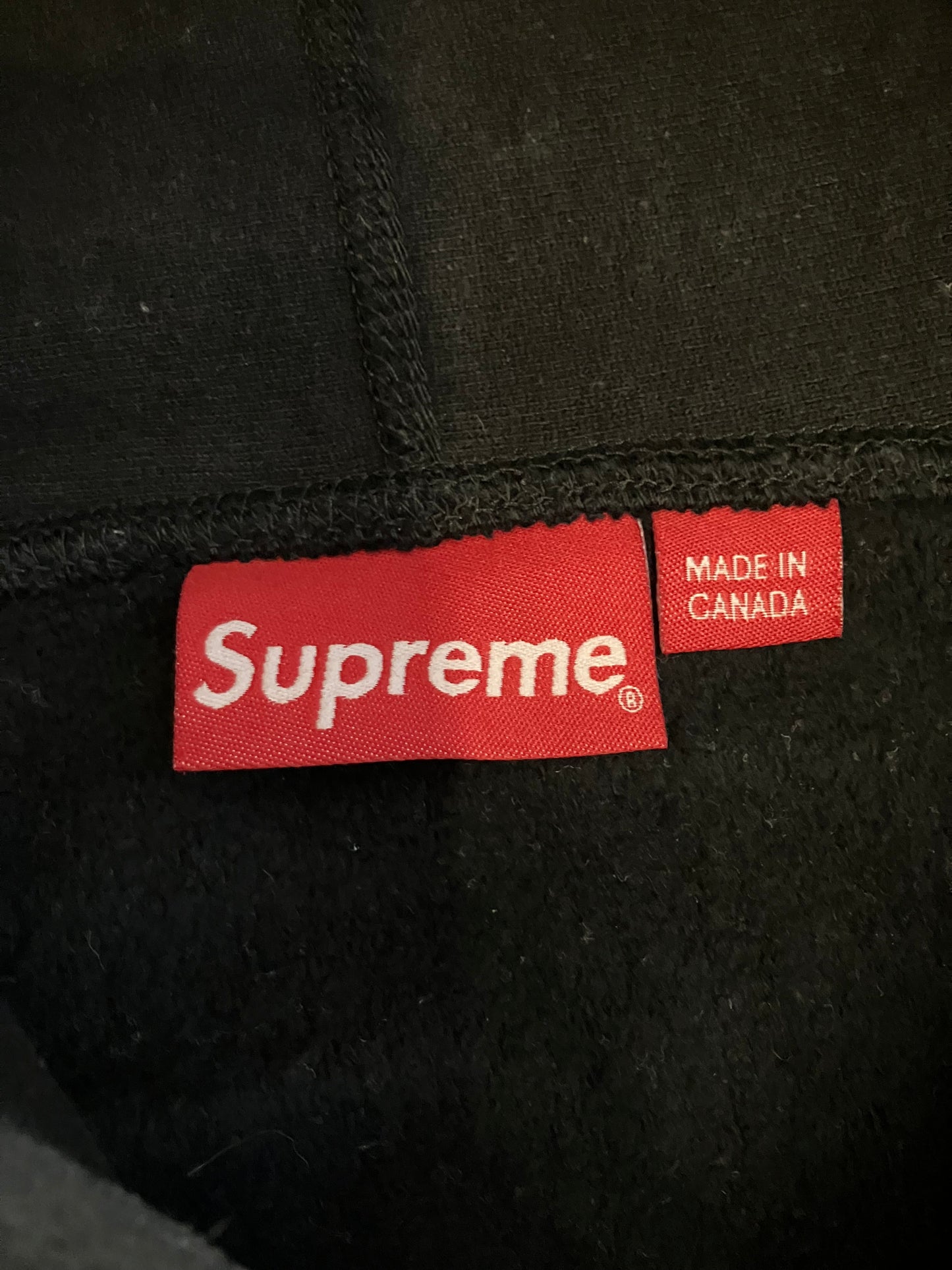 Supreme Number One Hooded Sweatshirt ‘Black’ (Pre-Owned)