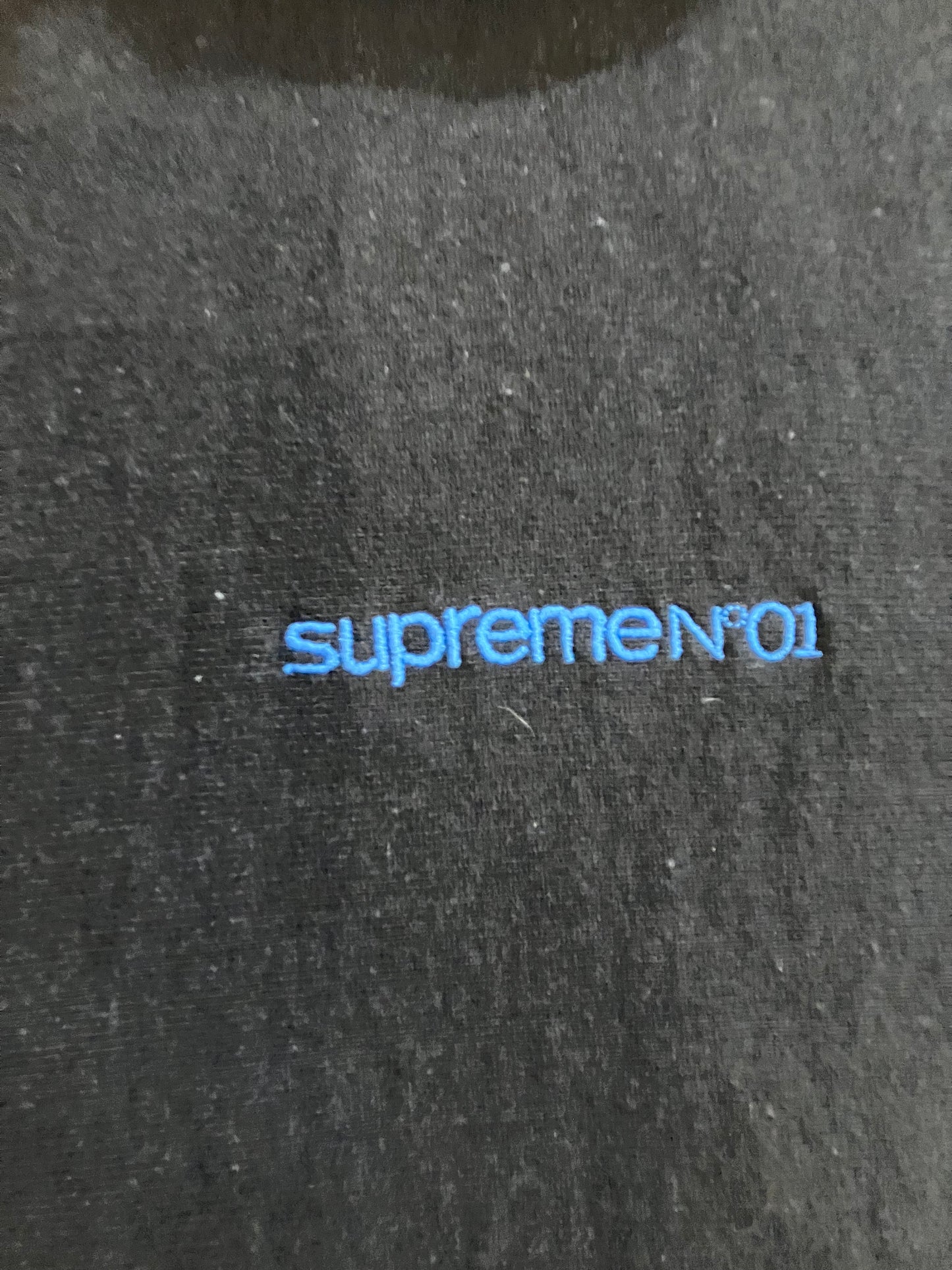 Supreme Number One Hooded Sweatshirt ‘Black’ (Pre-Owned)