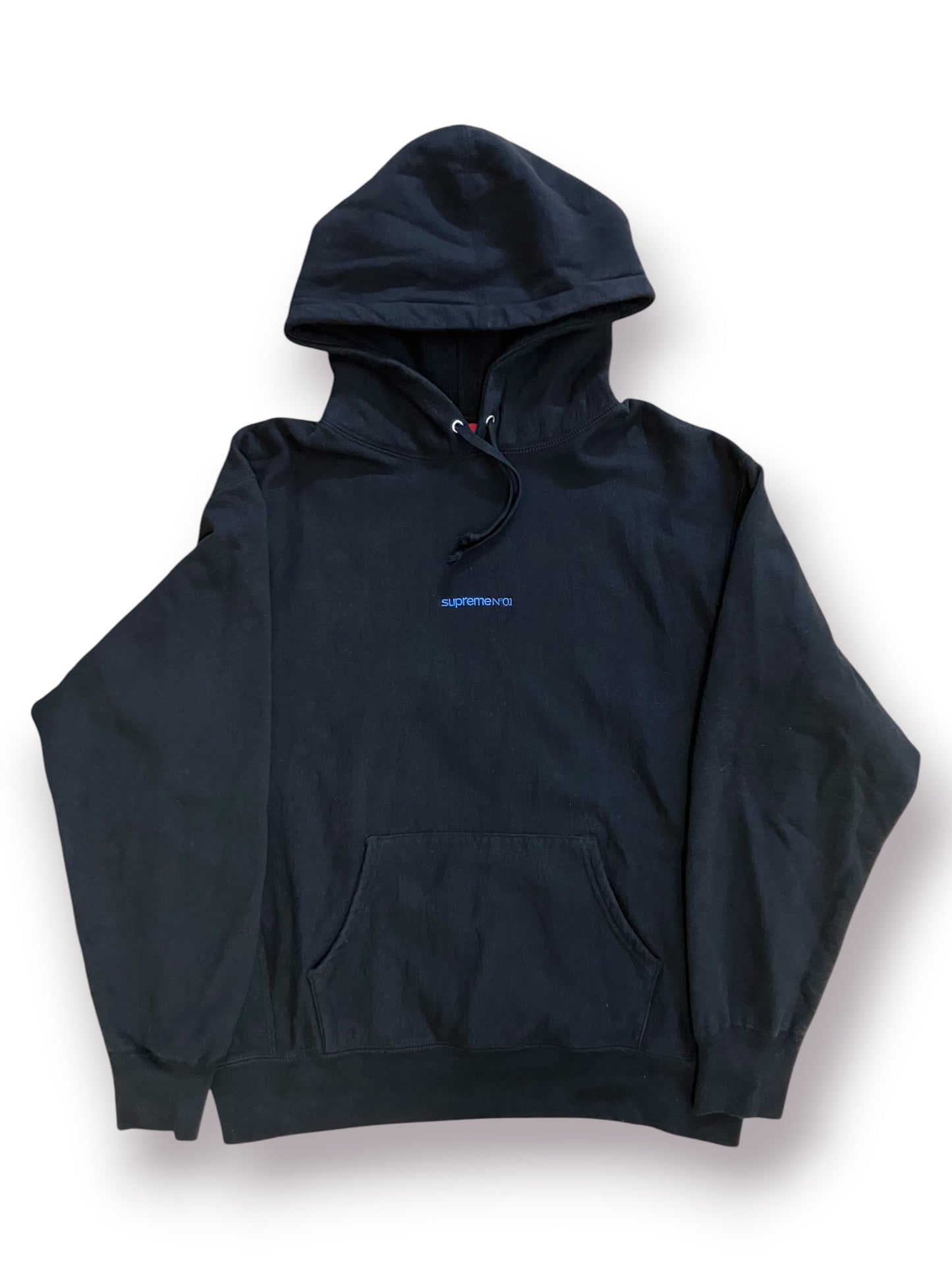 Supreme Number One Hooded Sweatshirt ‘Black’ (Pre-Owned)