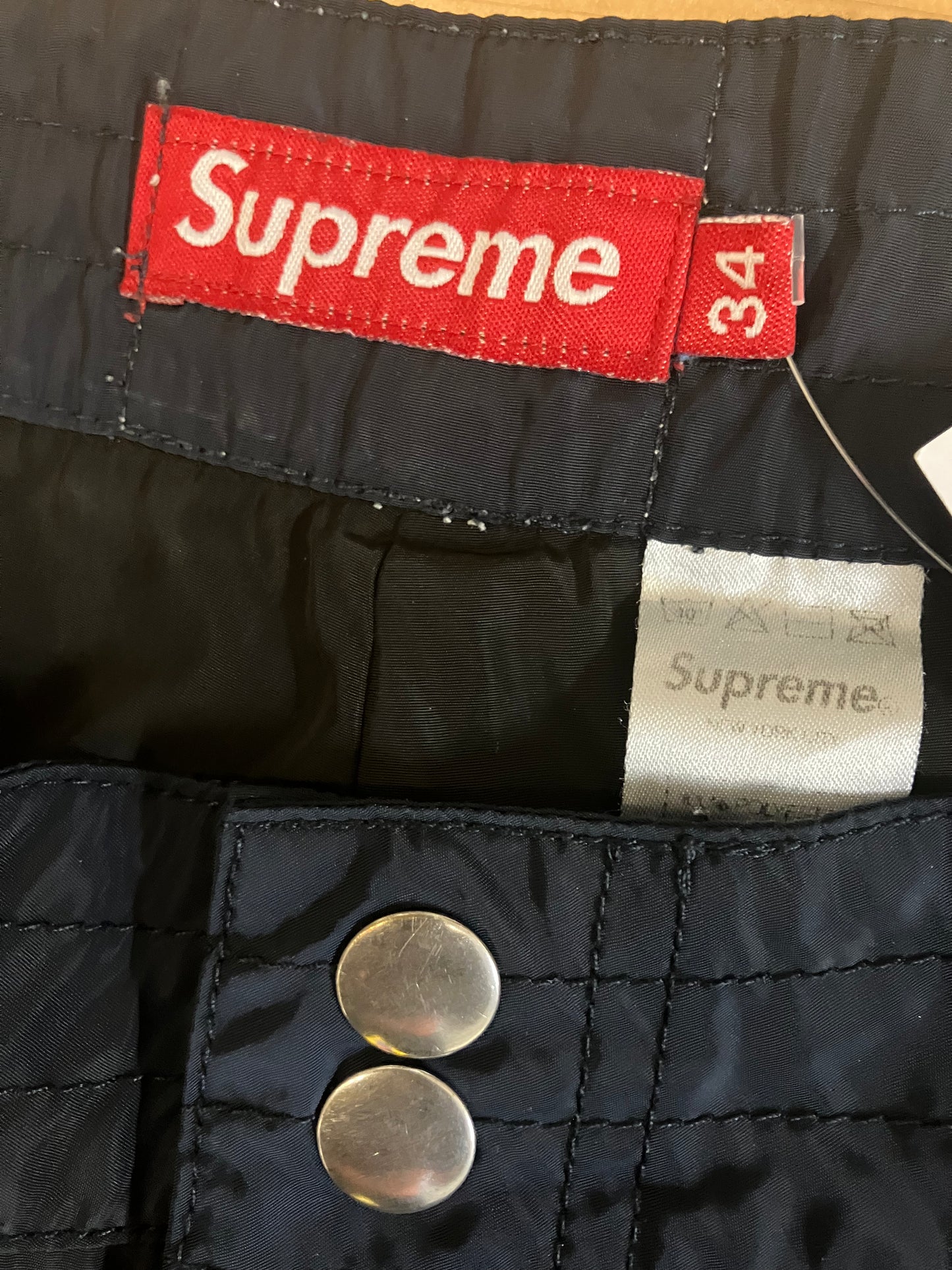 Supreme Wave Swim Trunks ‘Navy’ (Pre-Owned)