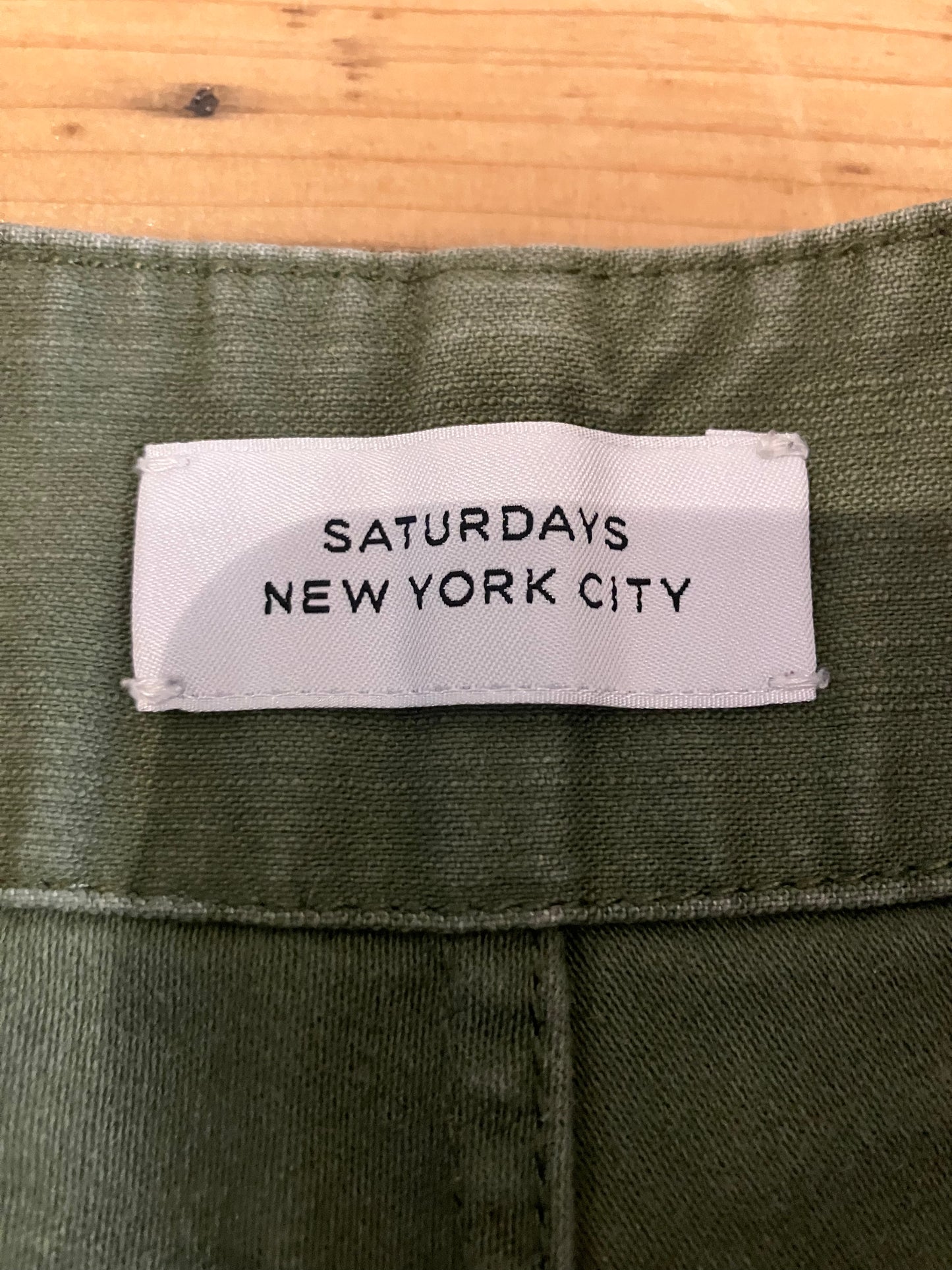 Saturdays NYC Evan Shorts ‘Green’ (Pre-Owned)