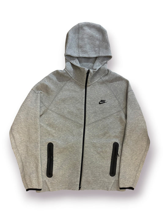 Nike Sportswear Tech Fleece Windrunner Full-Zip Hoodie ‘Dark Grey Heather/Black’ (Pre-Owned)
