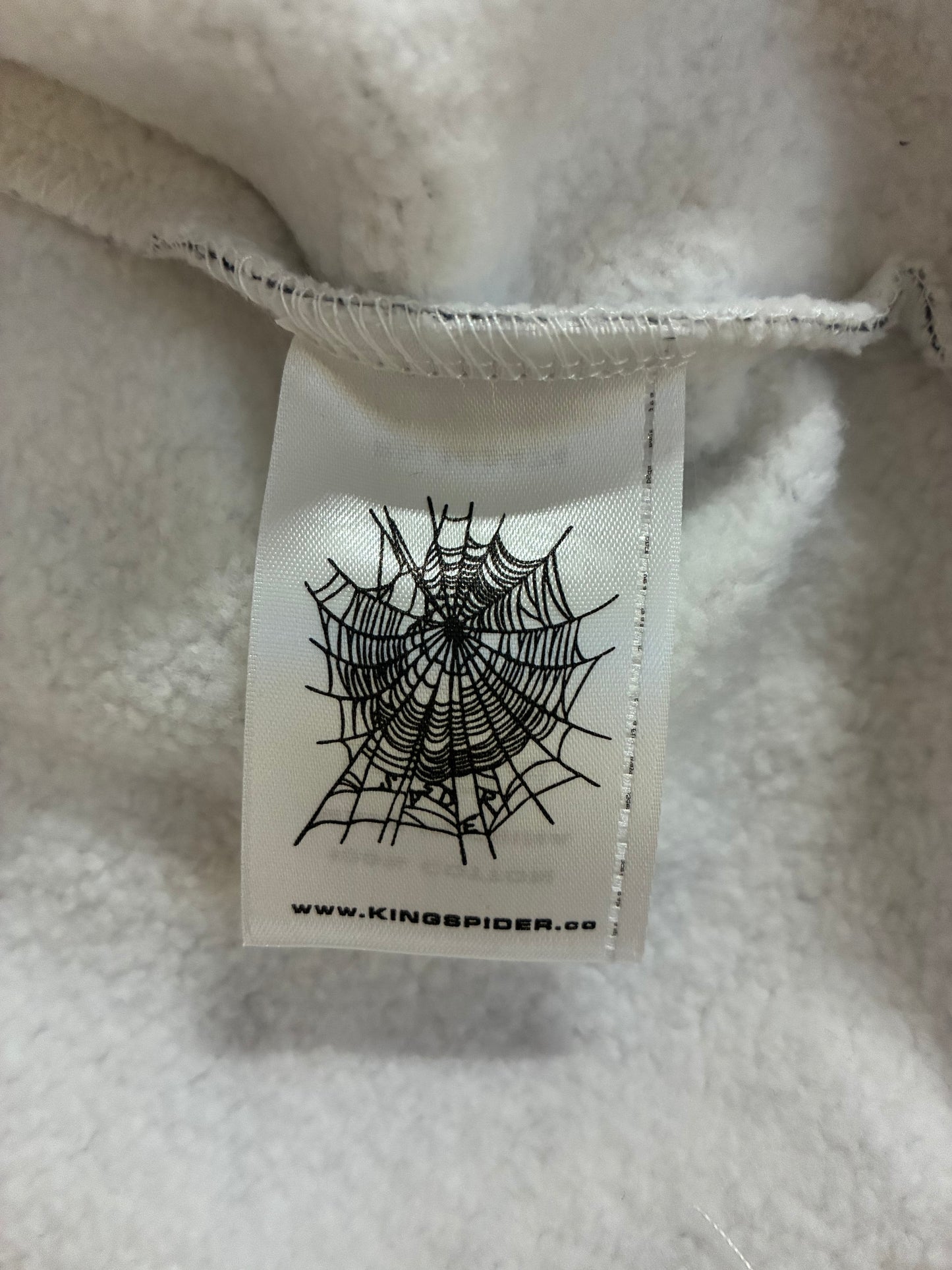 Sp5der Real Tree OG Web V2 Zip Hoodie ‘White Camo’